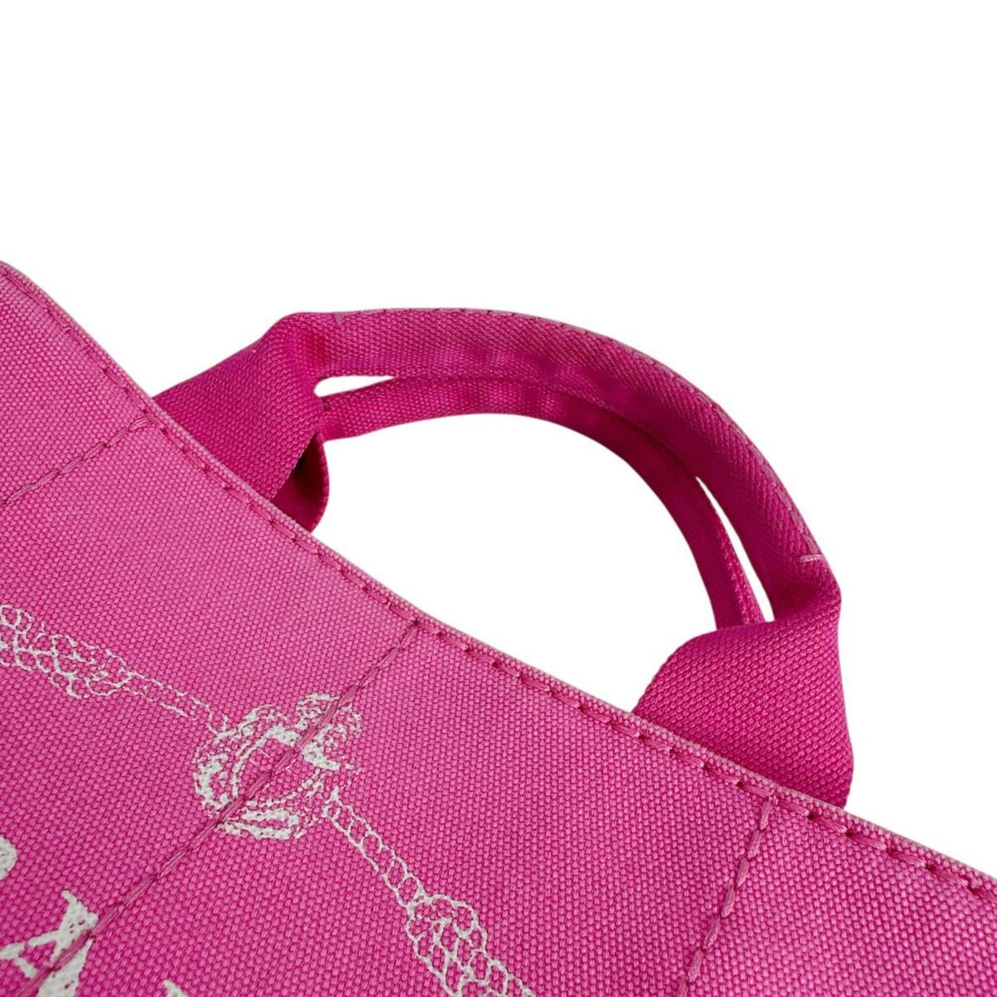 Prada Pink Denim Tote Bag (Pre-Owned)