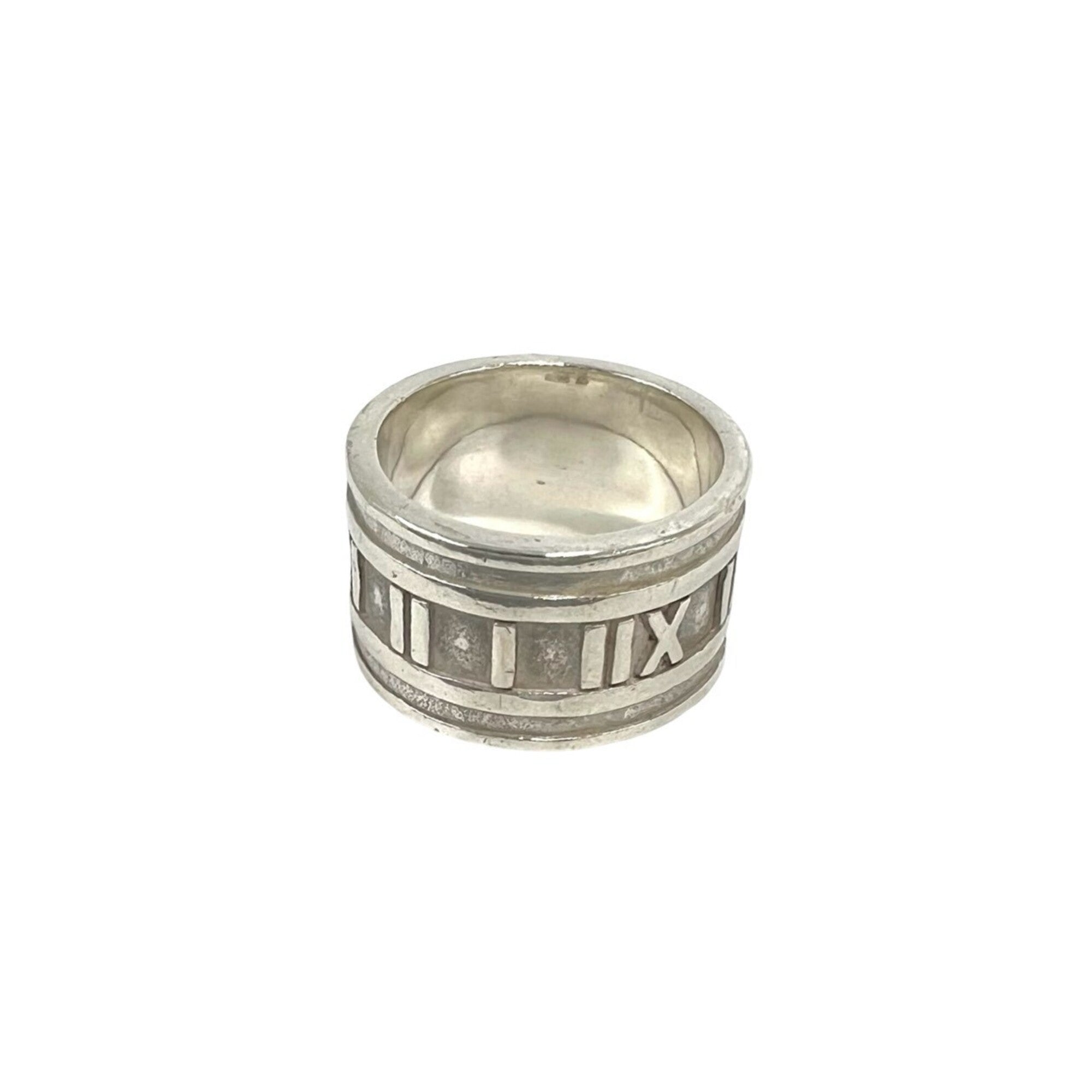 Tiffany Silver Silver 925 Band Ring (Pre-Owned)