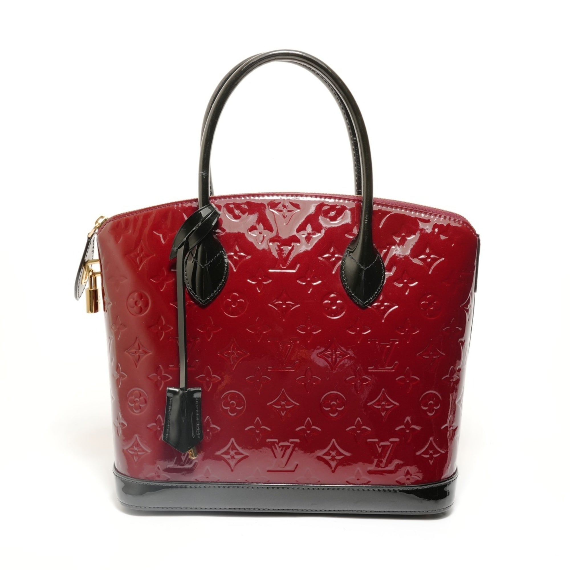 Louis Vuitton Monogram Vernis Red Color Monogram Vernis Handbag (Pre-Owned)