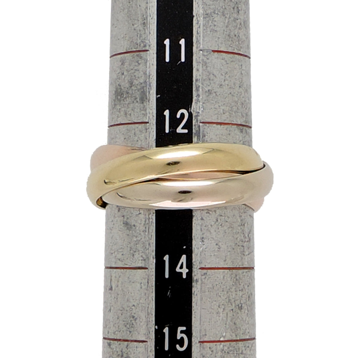 Cartier Gold Silver Pink Yellow Gold (18K) Pink Gold (18K) White Gold (18K) Band Ring (Pre-Owned)