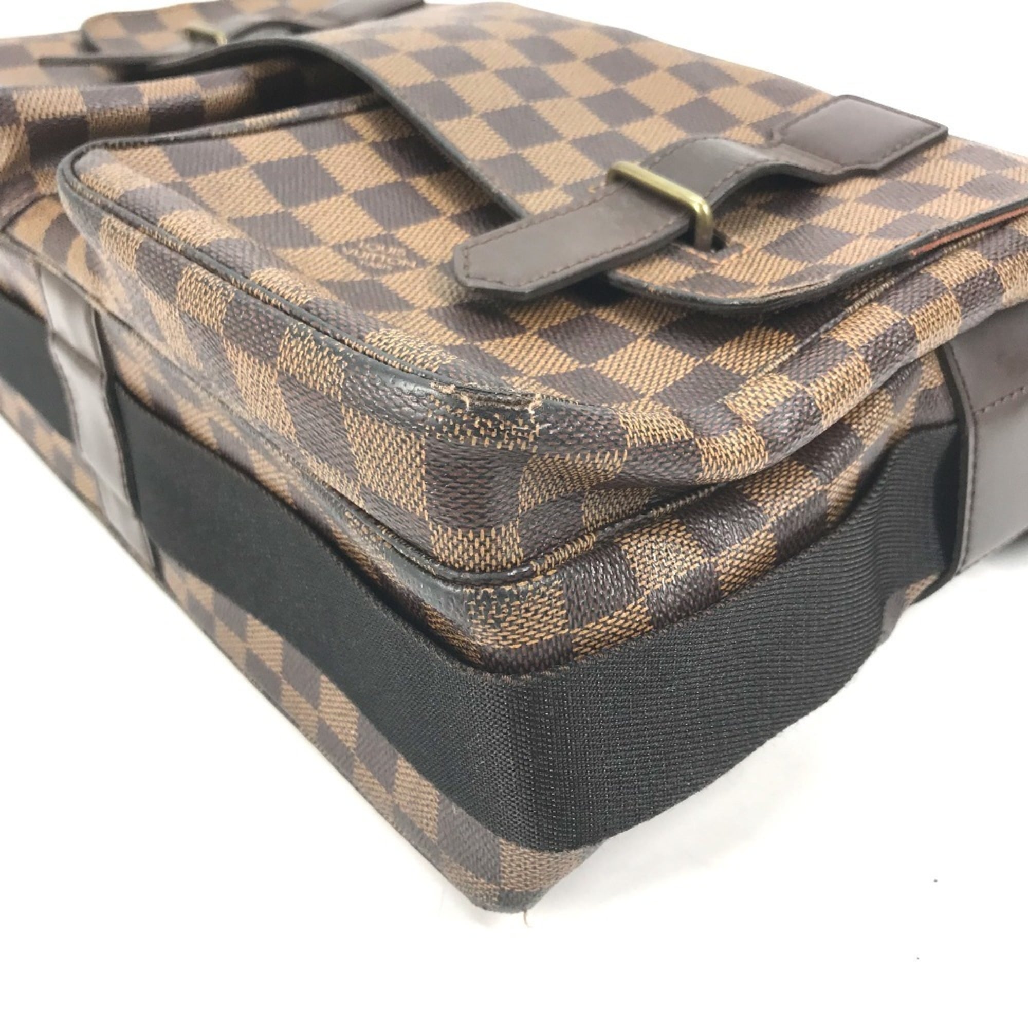Louis Vuitton Brown Damier Canvas Ebene Galle Damier Canvas Messenger Bag Shoulder Bag (Pre-Owned)
