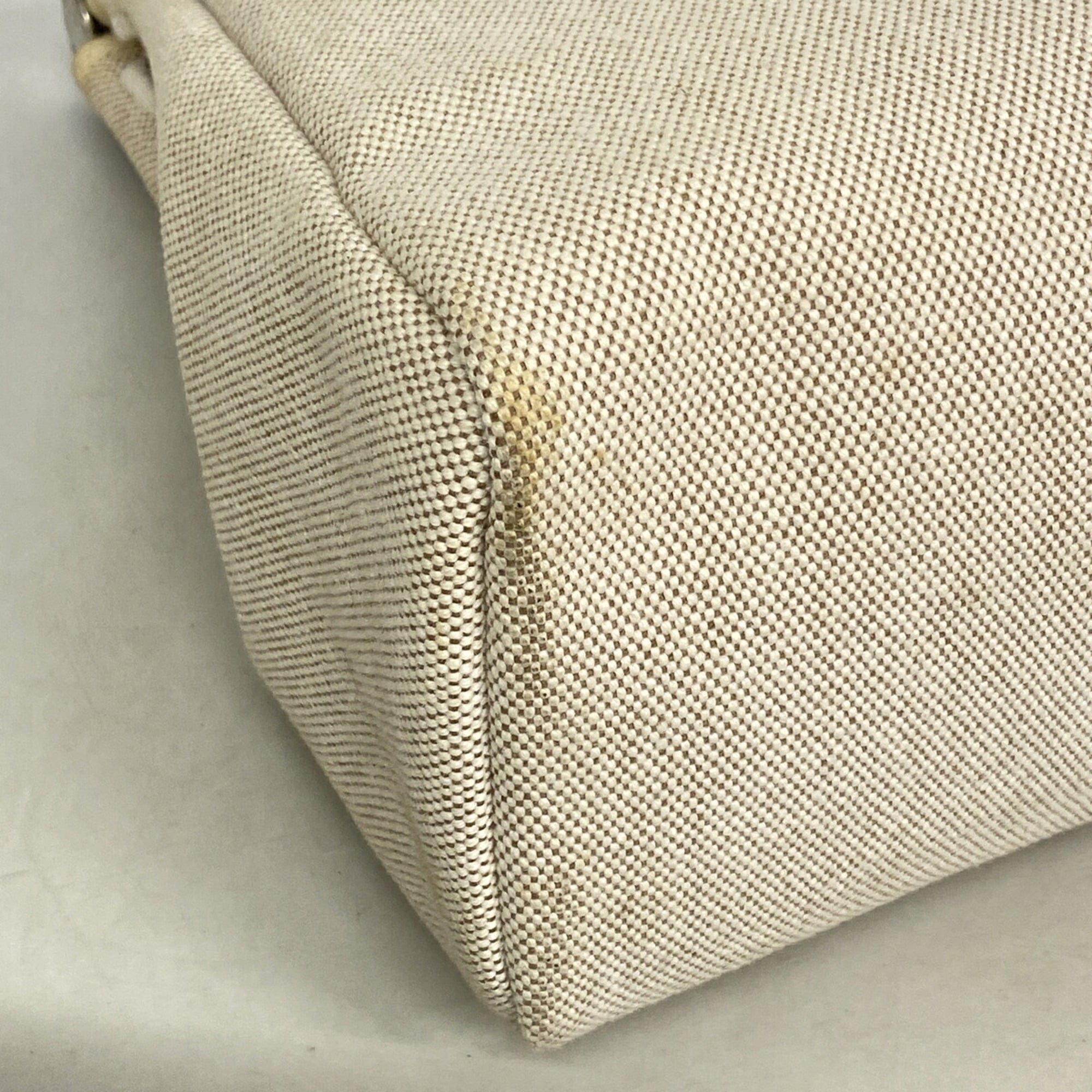 Hermes Blue Toile H Handbag (Pre-Owned)