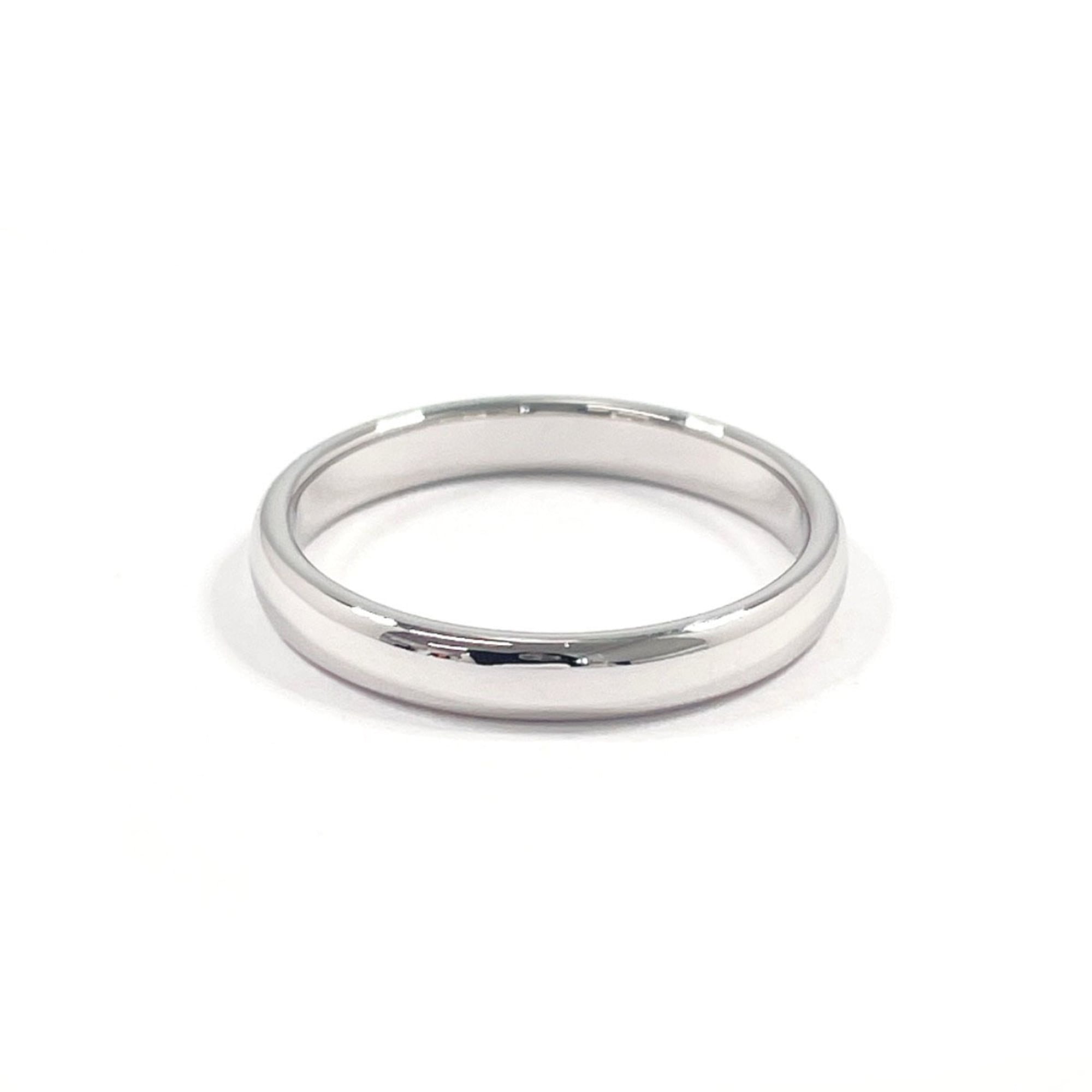 Tiffany Silver Platinum 950 Band Ring (Pre-Owned)