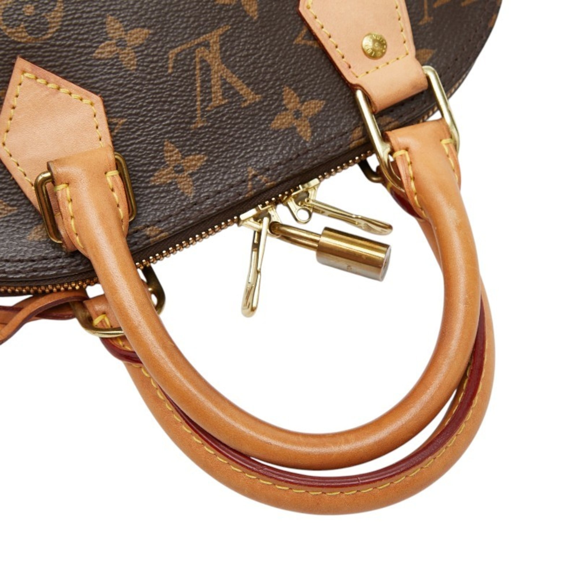 Louis Vuitton Monogram Brown Pvc Leather Handbag Shoulder Bag (Pre-Owned)