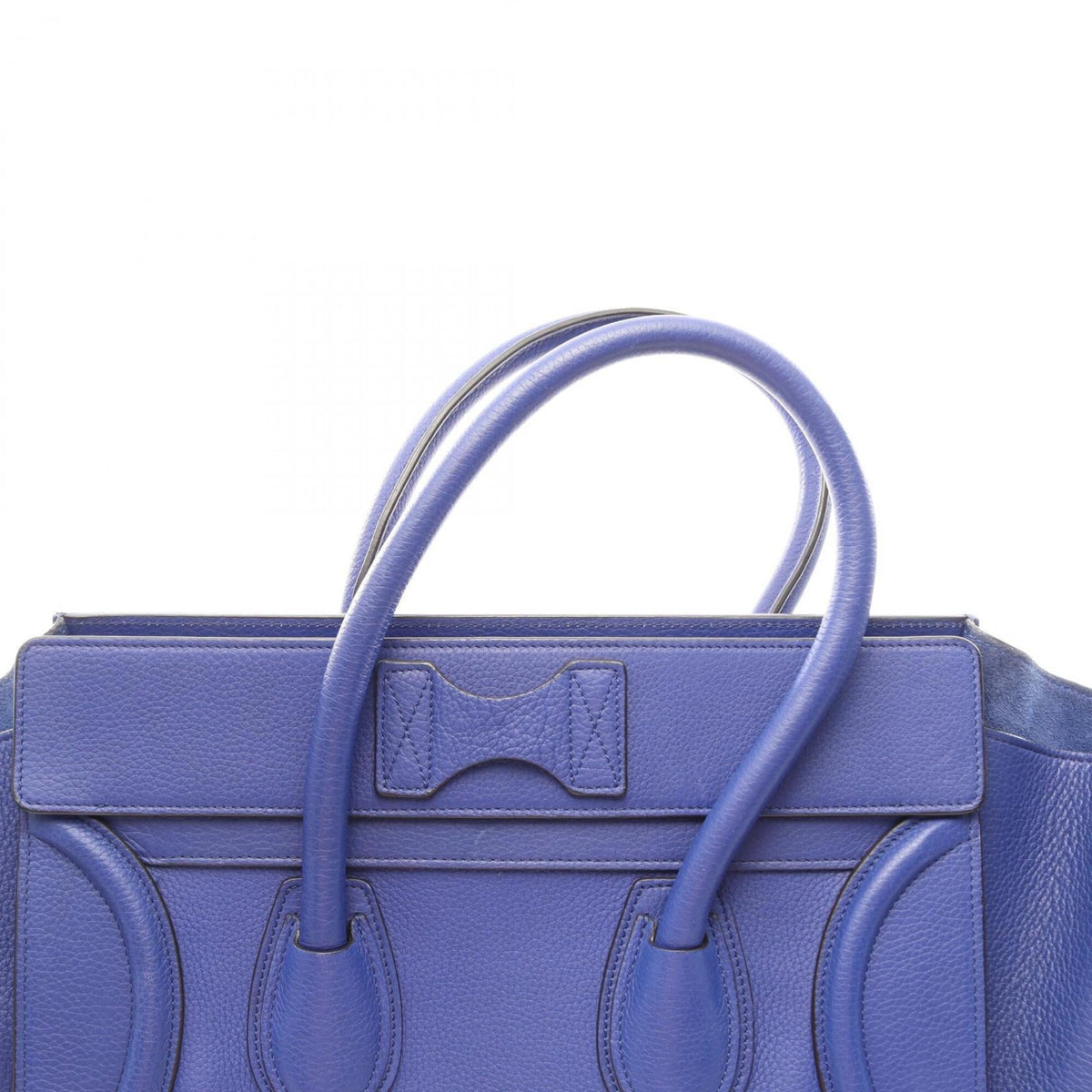 Celine Blue Leather Handbag (Pre-Owned)
