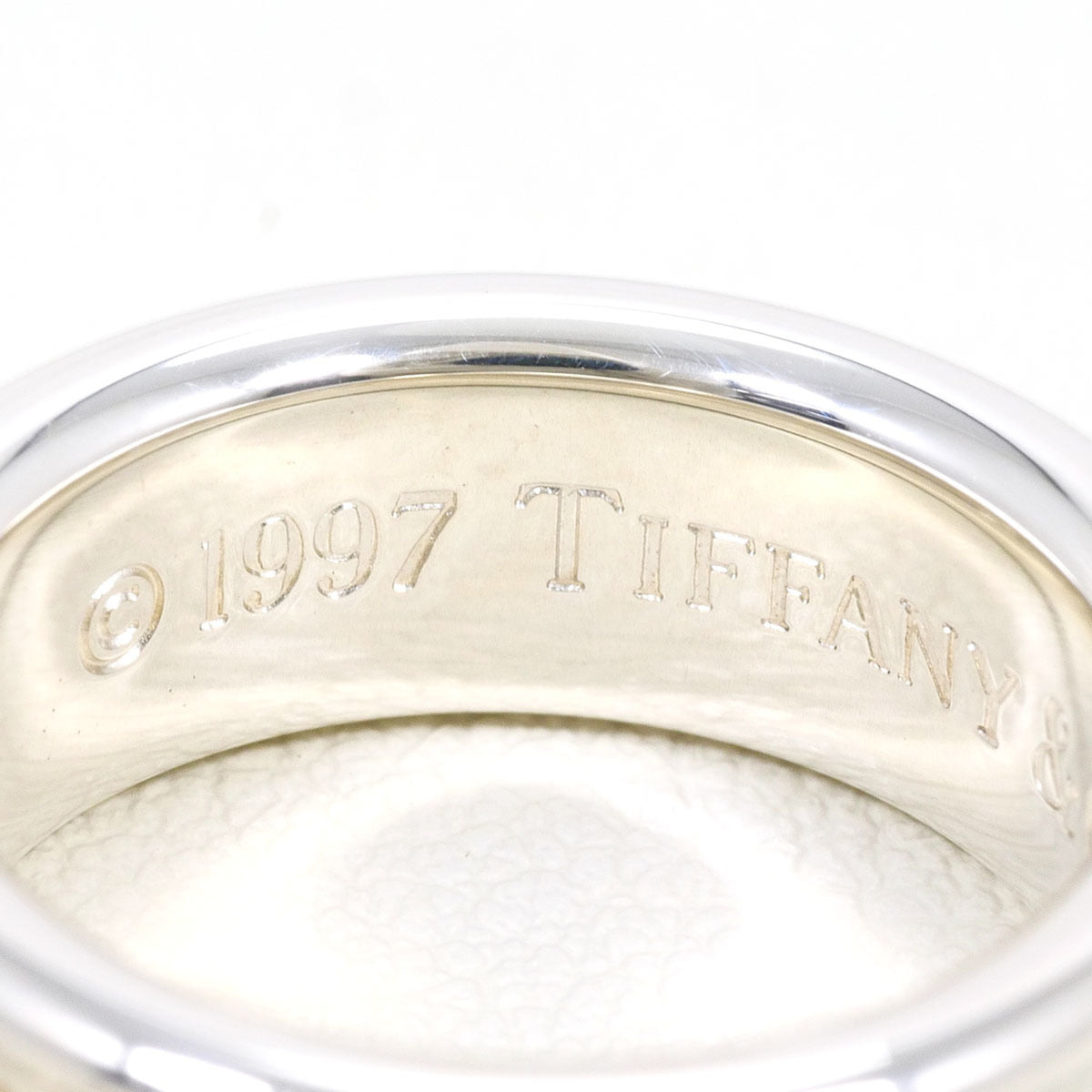 Tiffany Silver 925 Band Ring (Pre-Owned)