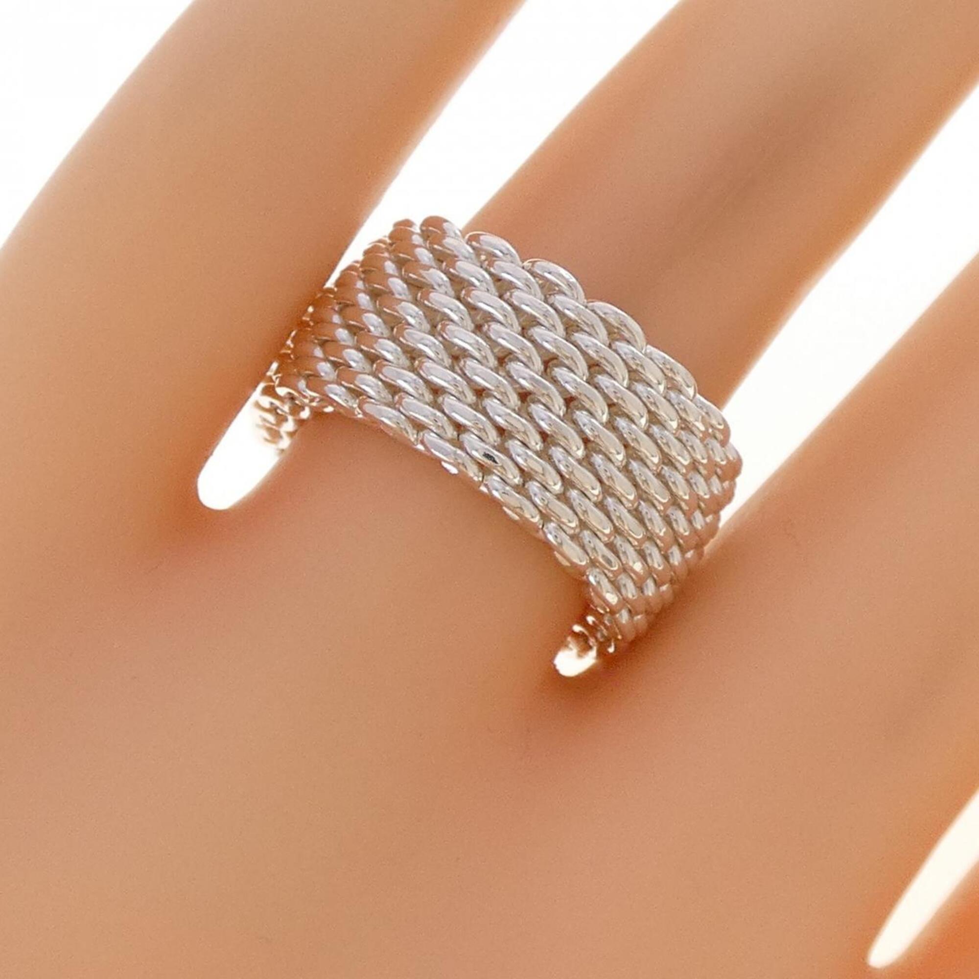Tiffany Silver 925 Band Ring (Pre-Owned)