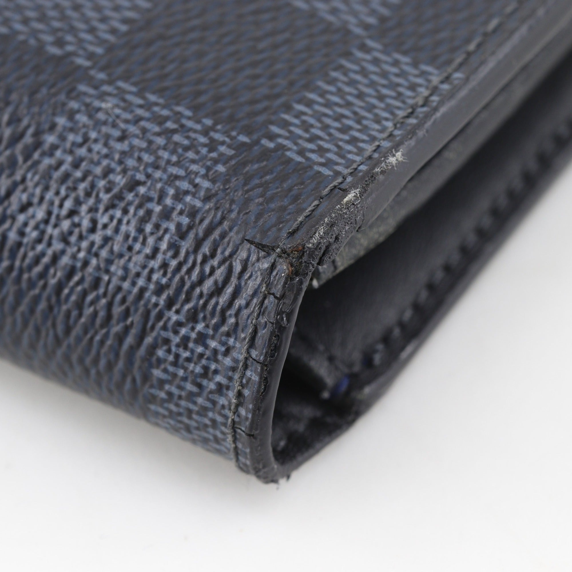 Louis Vuitton Black Damier Graphite Long Wallet (Bi-Fold) (Pre-Owned)