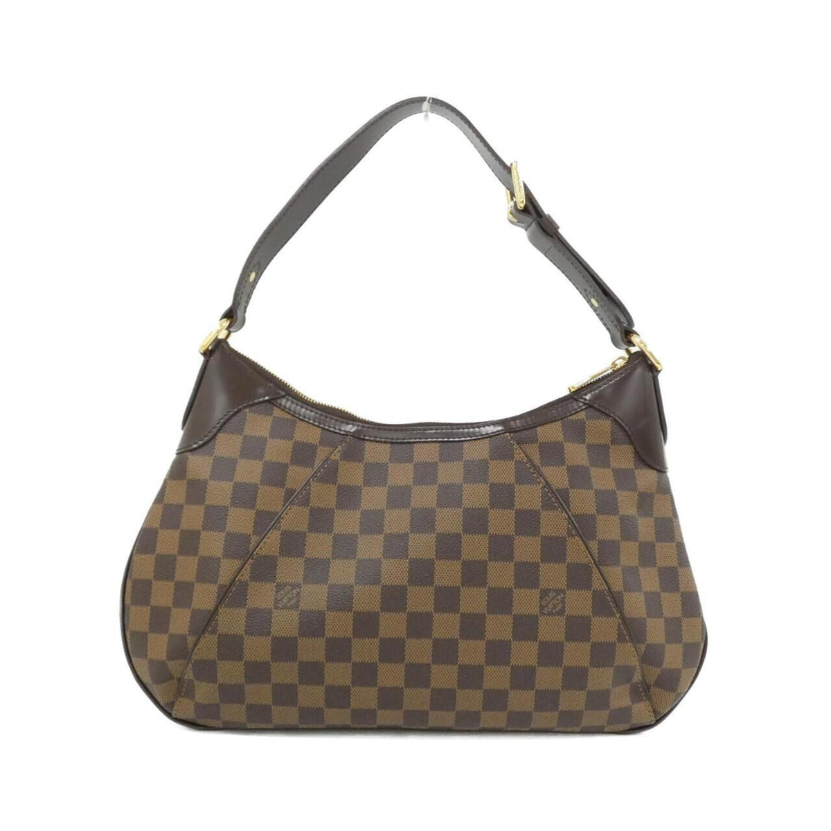 Louis Vuitton Ebene Coated Canvas Shoulder Bag (Pre-Owned)