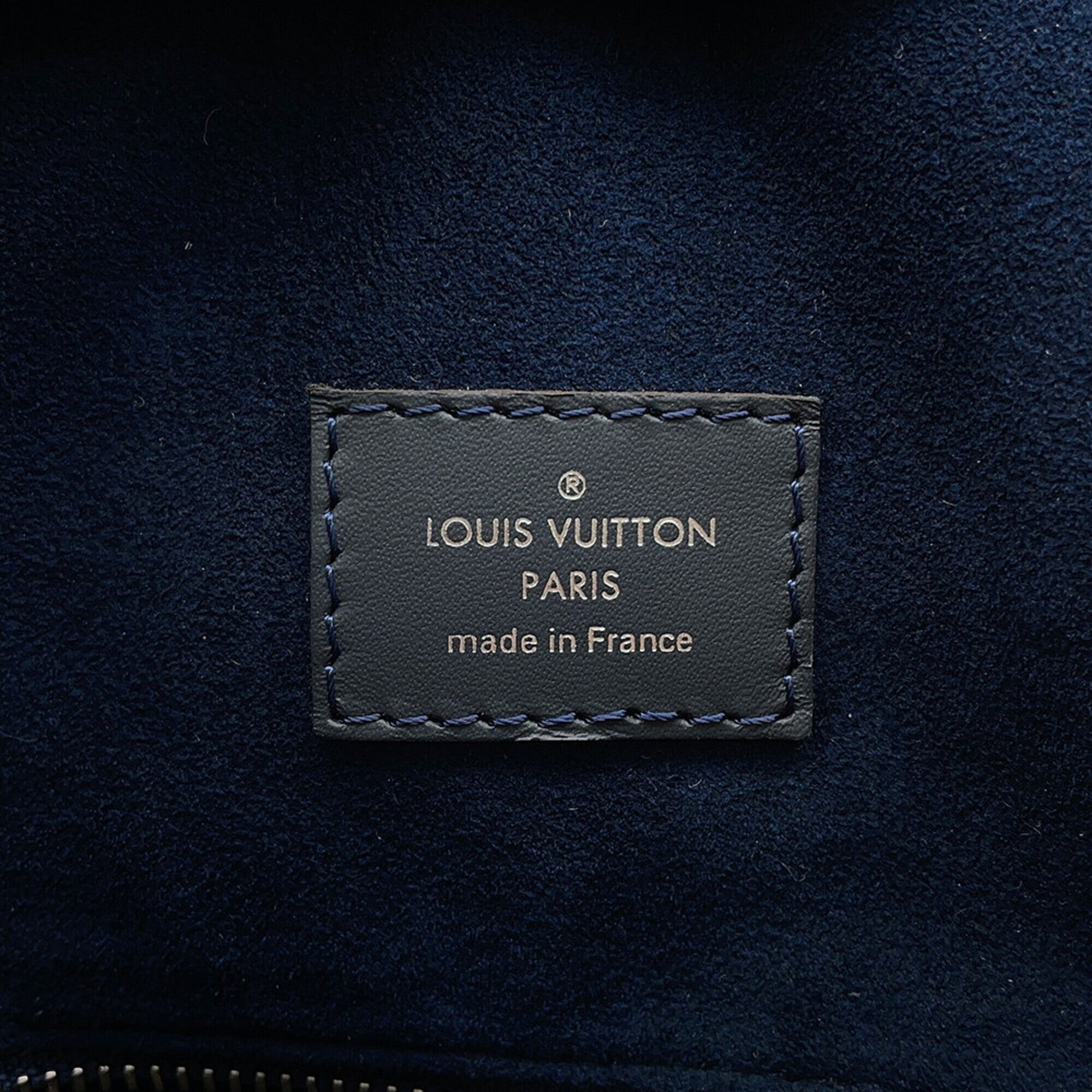 Louis Vuitton Navy Blue Epi Leather Backpack (Pre-Owned)