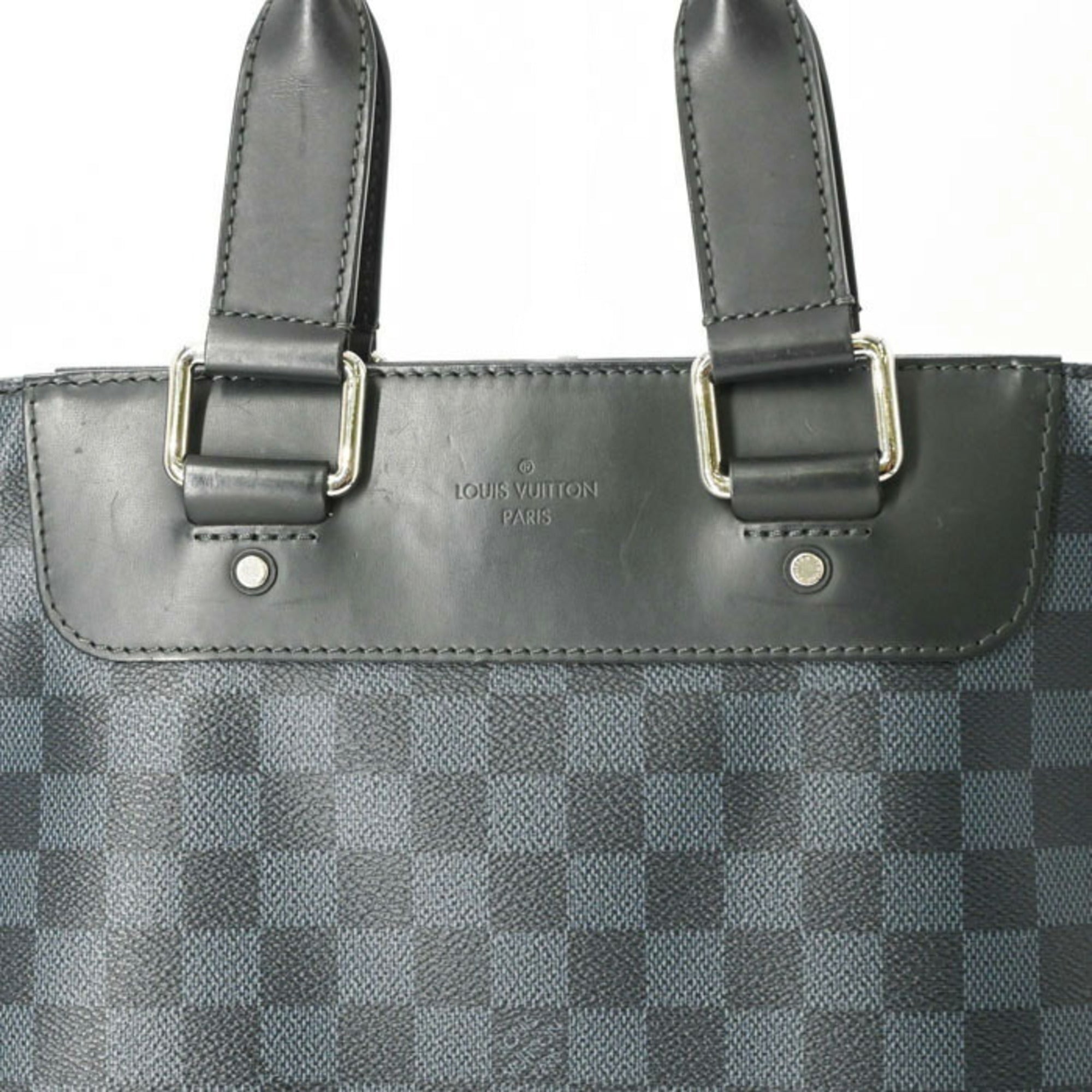 Louis Vuitton Navy Damier Graphite Tote Bag (Pre-Owned)