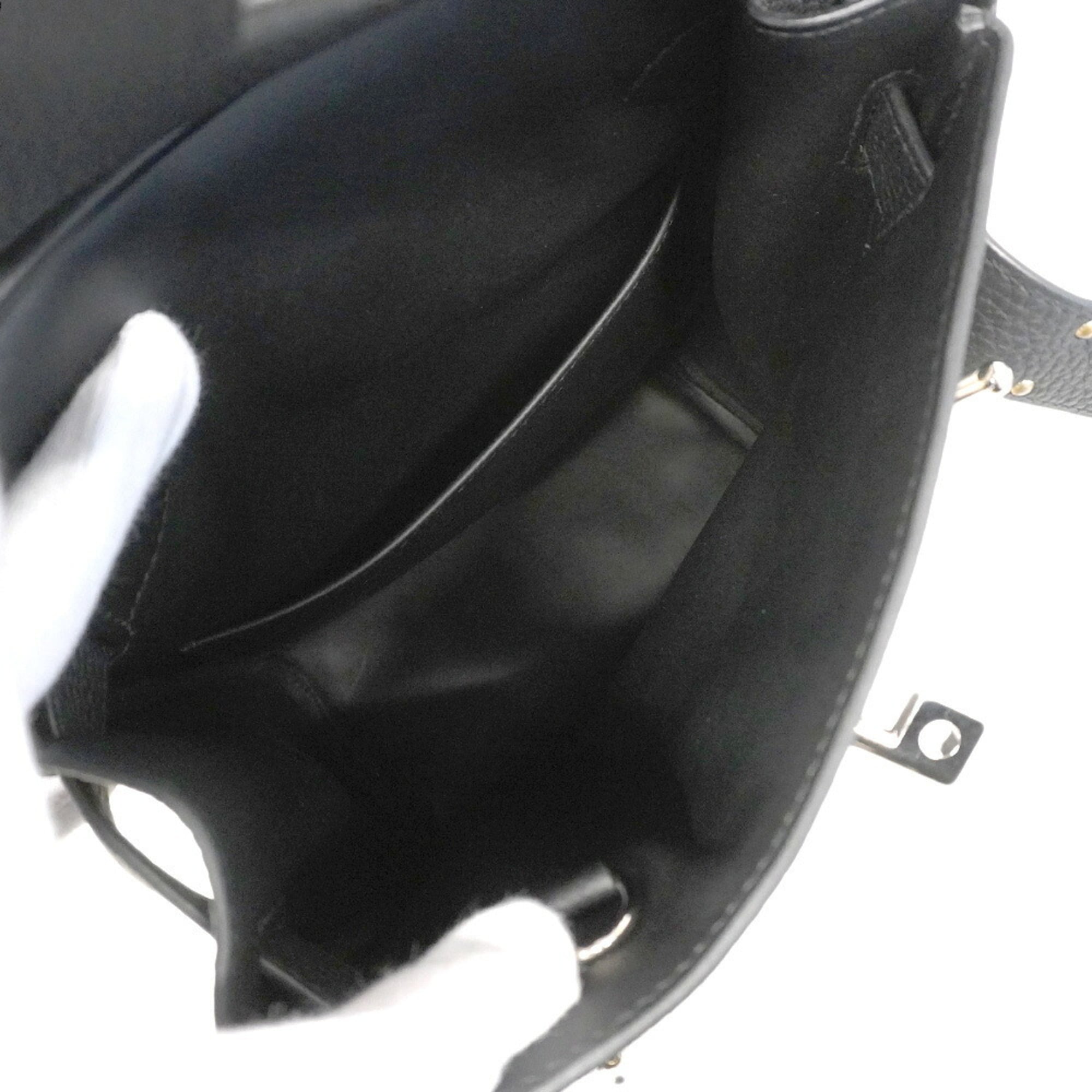 Hermes Black Togo Leather Sling Bag (Pre-Owned)