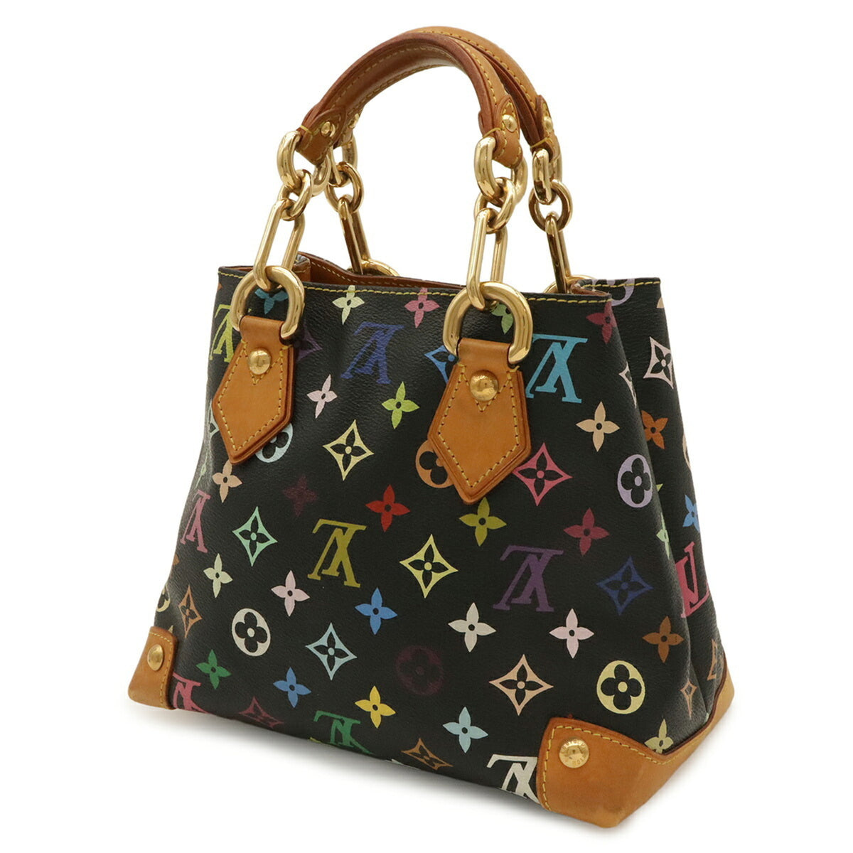 Louis Vuitton Black Monogram Multi-Color Noir Monogram Multicolore Handbag (Pre-Owned)