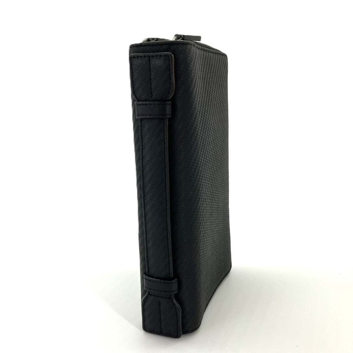 Dunhill Black Leather Long Wallet (Bi-Fold) (Pre-Owned)