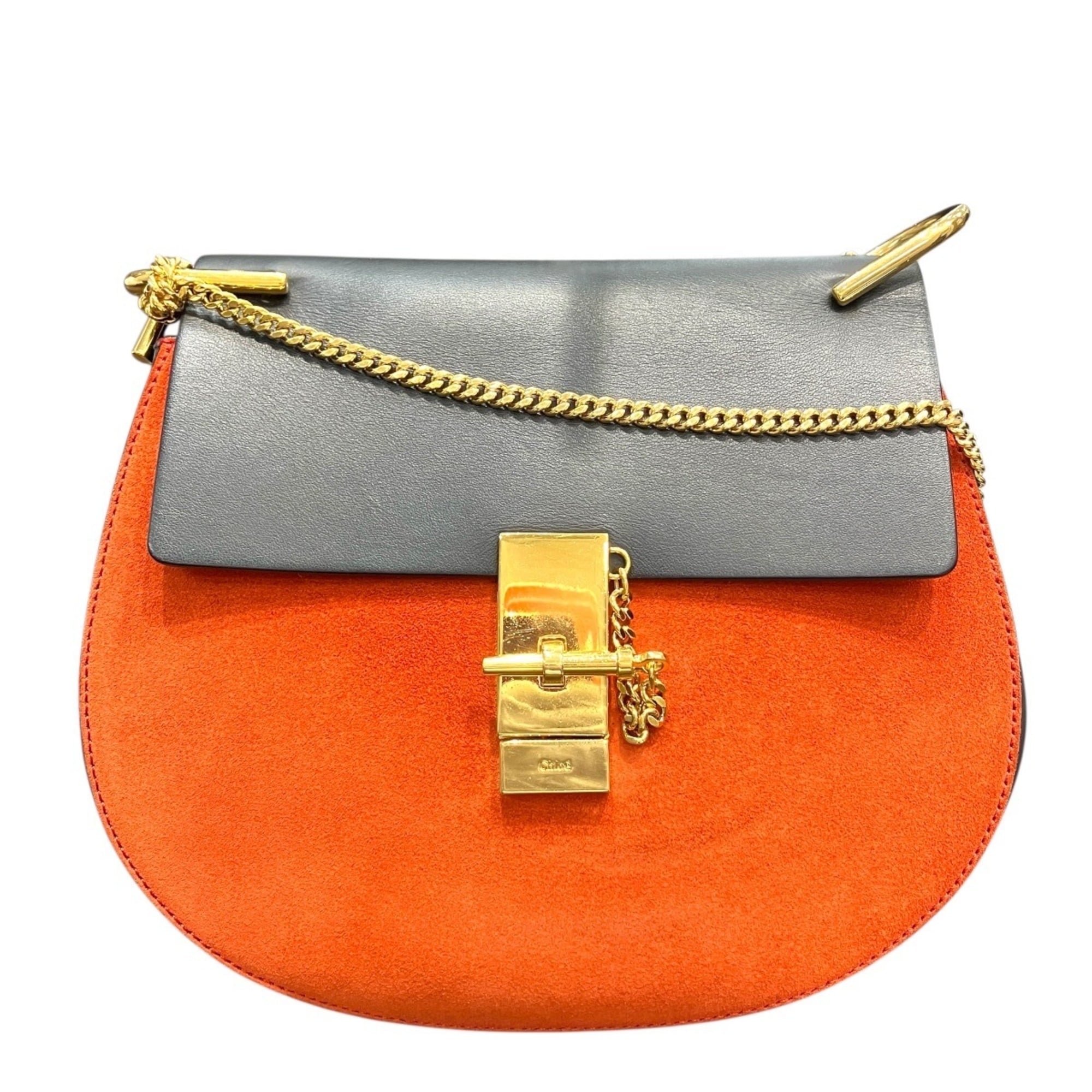 Chloé Drew Leather Shoulder Bag (Pre-Owned)