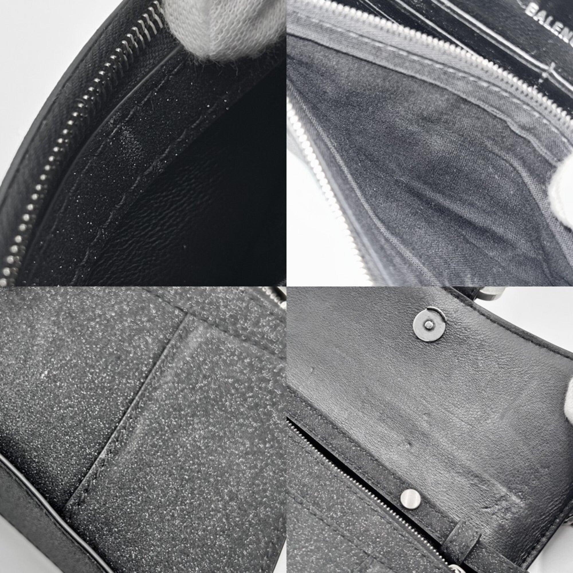 Balenciaga Black Canvas Shoulder Bag (Pre-Owned)