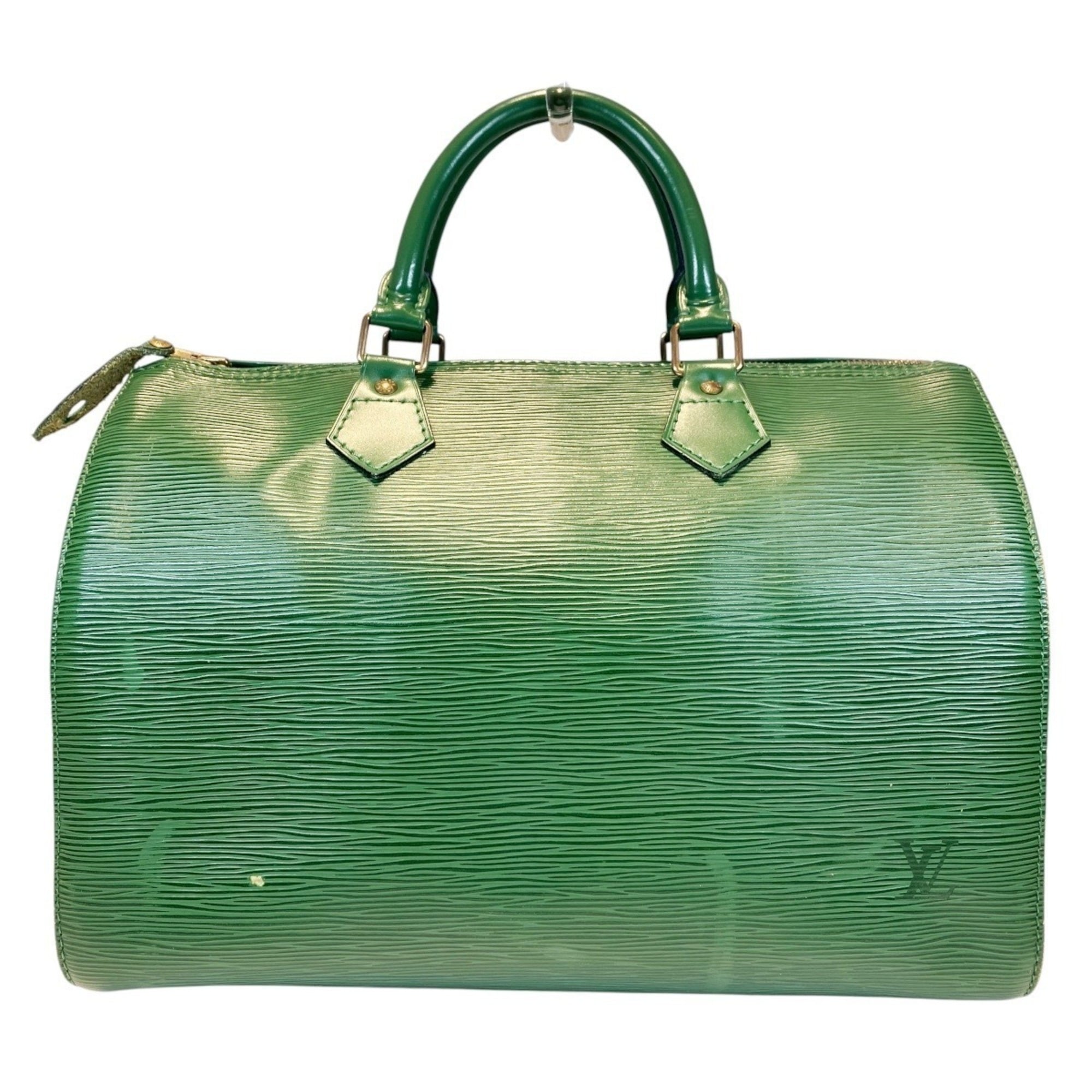 Louis Vuitton Epi Borneo Green Epi Leather Handbag (Pre-Owned)