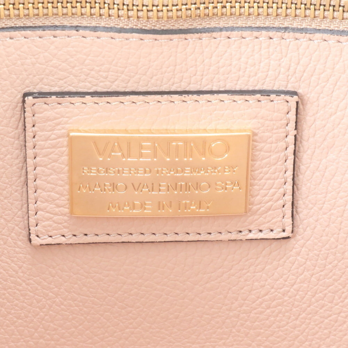 Valentino Baby Pink Leather Handbag Shoulder Bag Tote Bag (Pre-Owned)