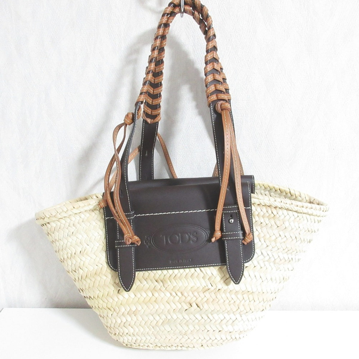 Tod's Brown Basket Shoulder Bag (Pre-Owned)