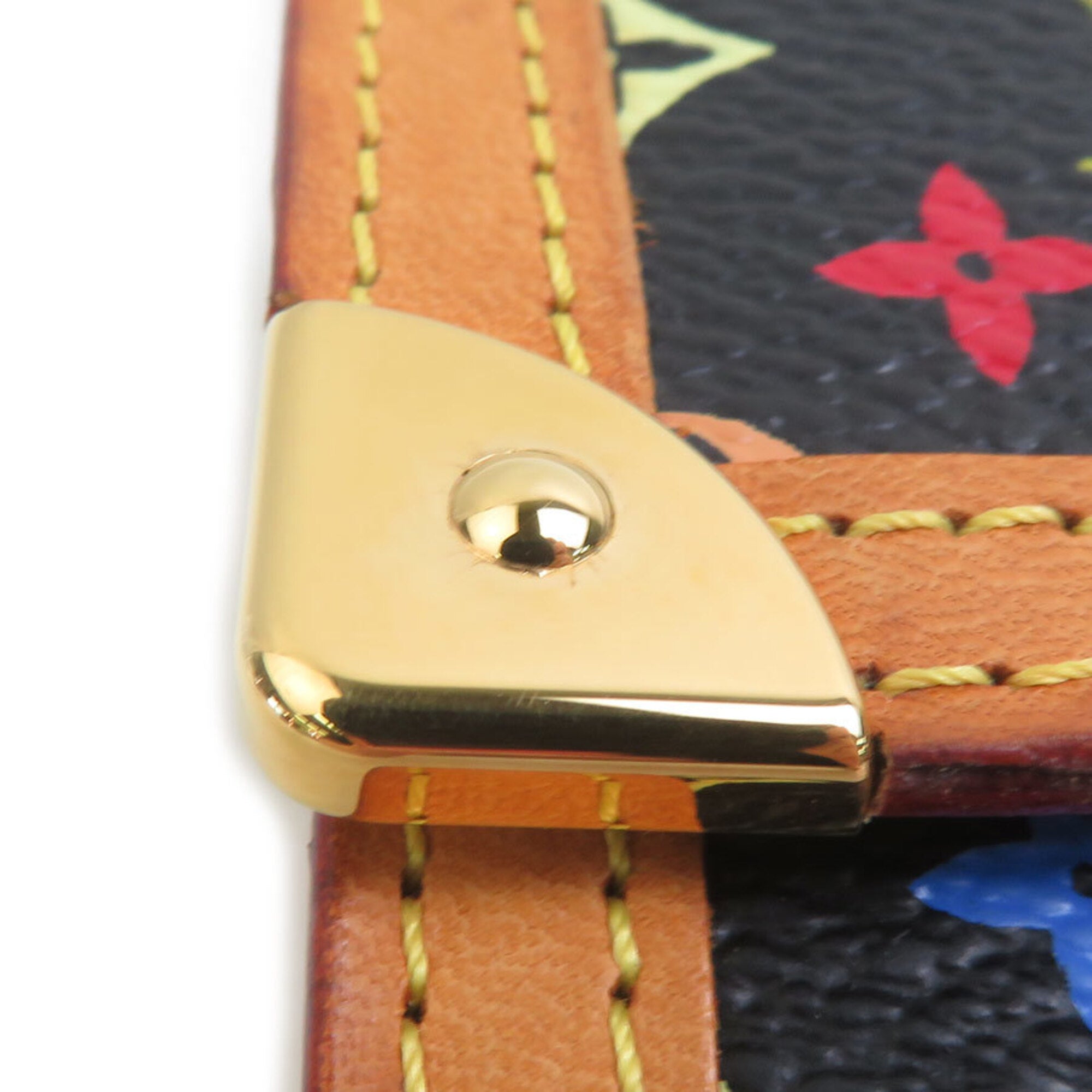 Louis Vuitton Black Monogram Multicolore Coin Purse/Coin Case (Pre-Owned)