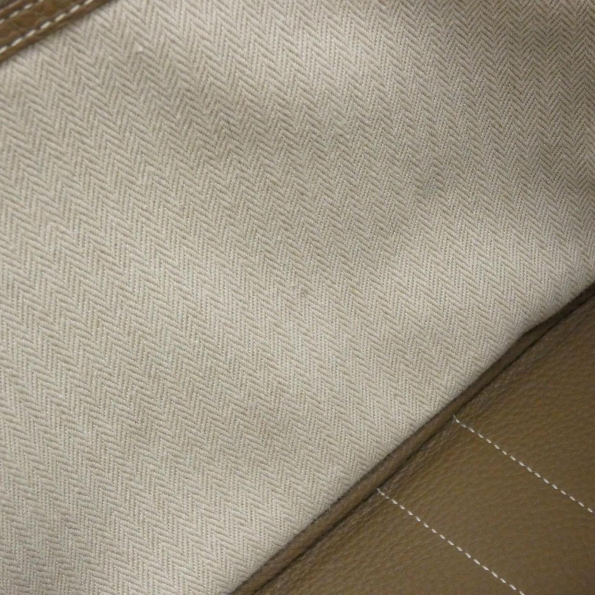 Hermes Etoupe Gray Negonda Leather Handbag (Pre-Owned)