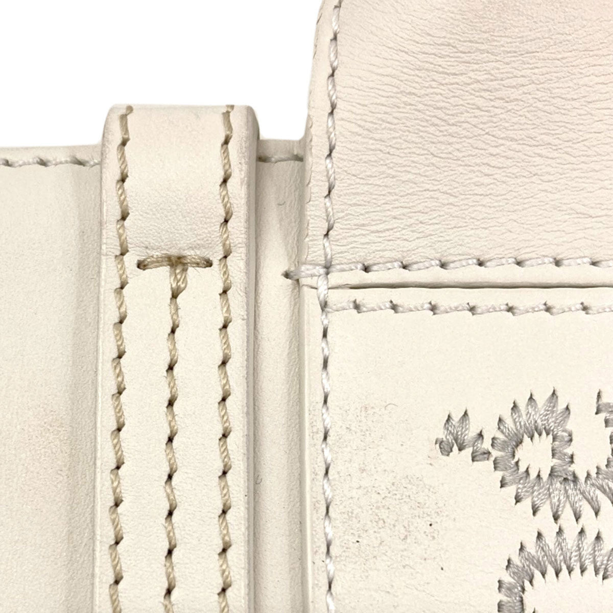 Chloé White Leather Handbag (Pre-Owned)