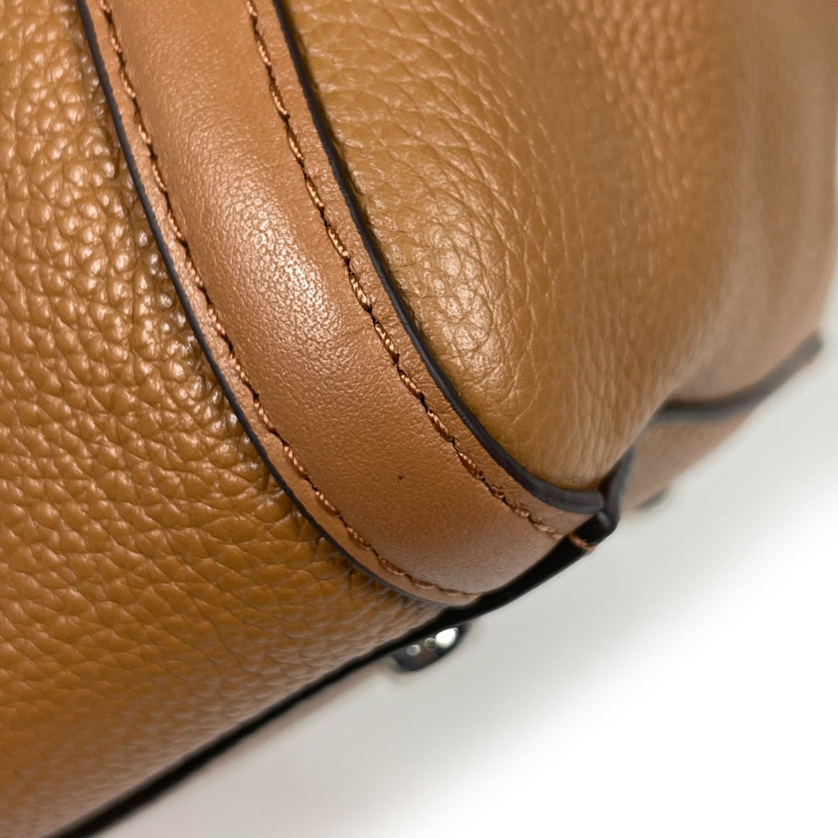 Coach Brown Leather Shoulder Bag (Pre-Owned)