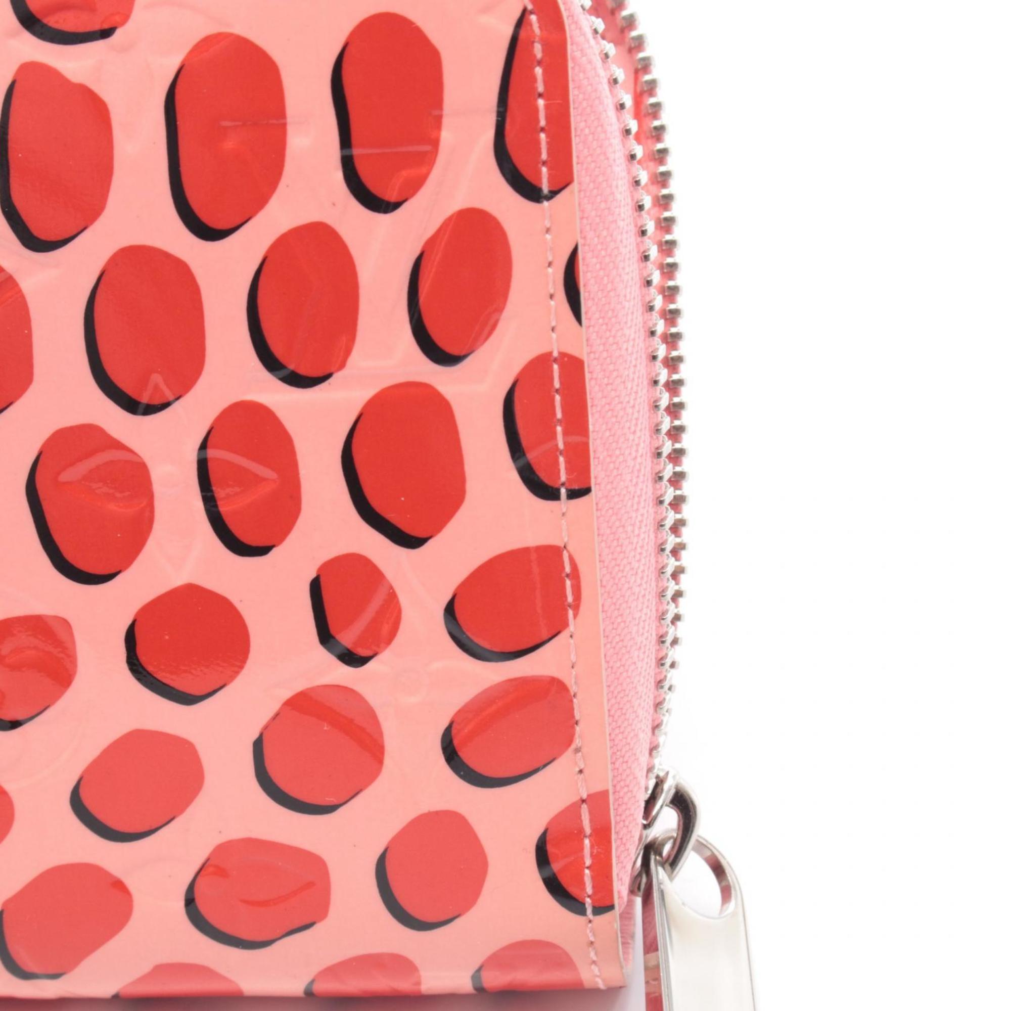 Louis Vuitton Black Pink Red Color Vernis Long Wallet (Bi-Fold) (Pre-Owned)
