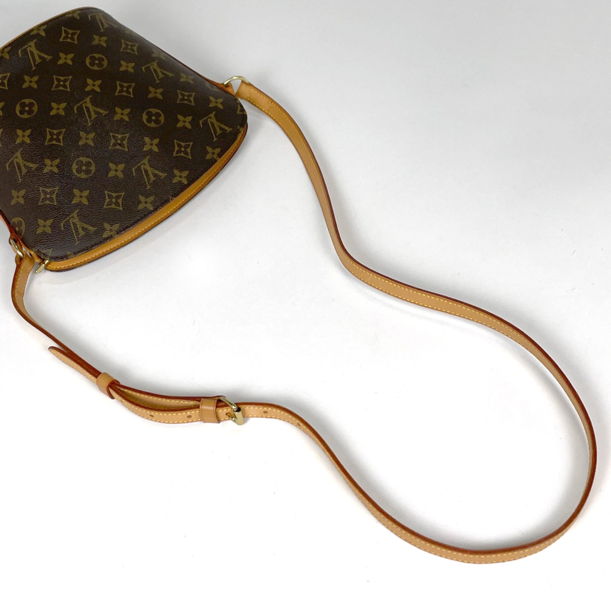 Louis Vuitton Brown Monogram Shoulder Bag (Pre-Owned)