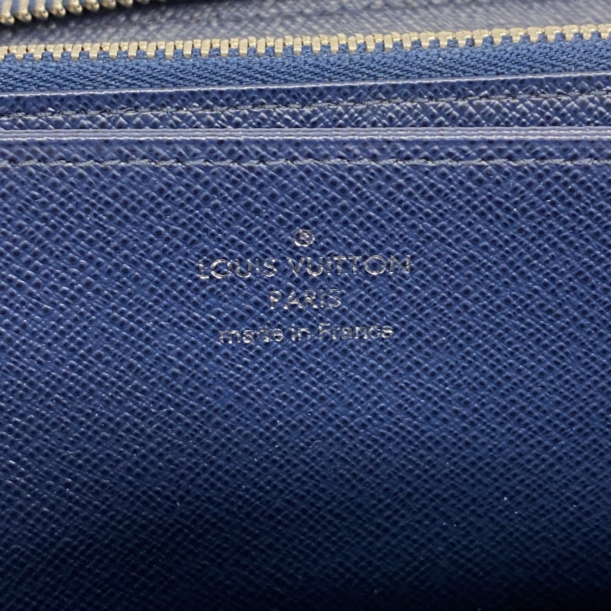 Louis Vuitton Blue Long Wallet (Bi-Fold) (Pre-Owned)