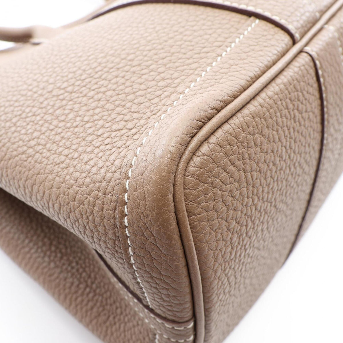 Hermes Gray Negonda Leather Handbag Tote Bag (Pre-Owned)