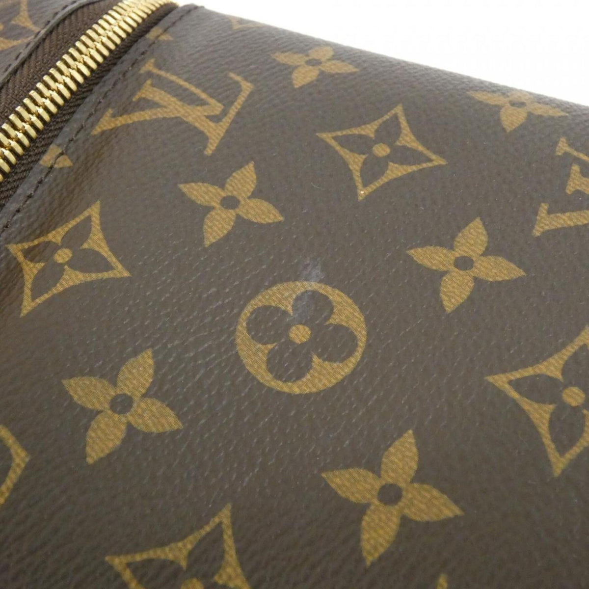 Louis Vuitton Marron Coated Canvas Handbag (Pre-Owned)