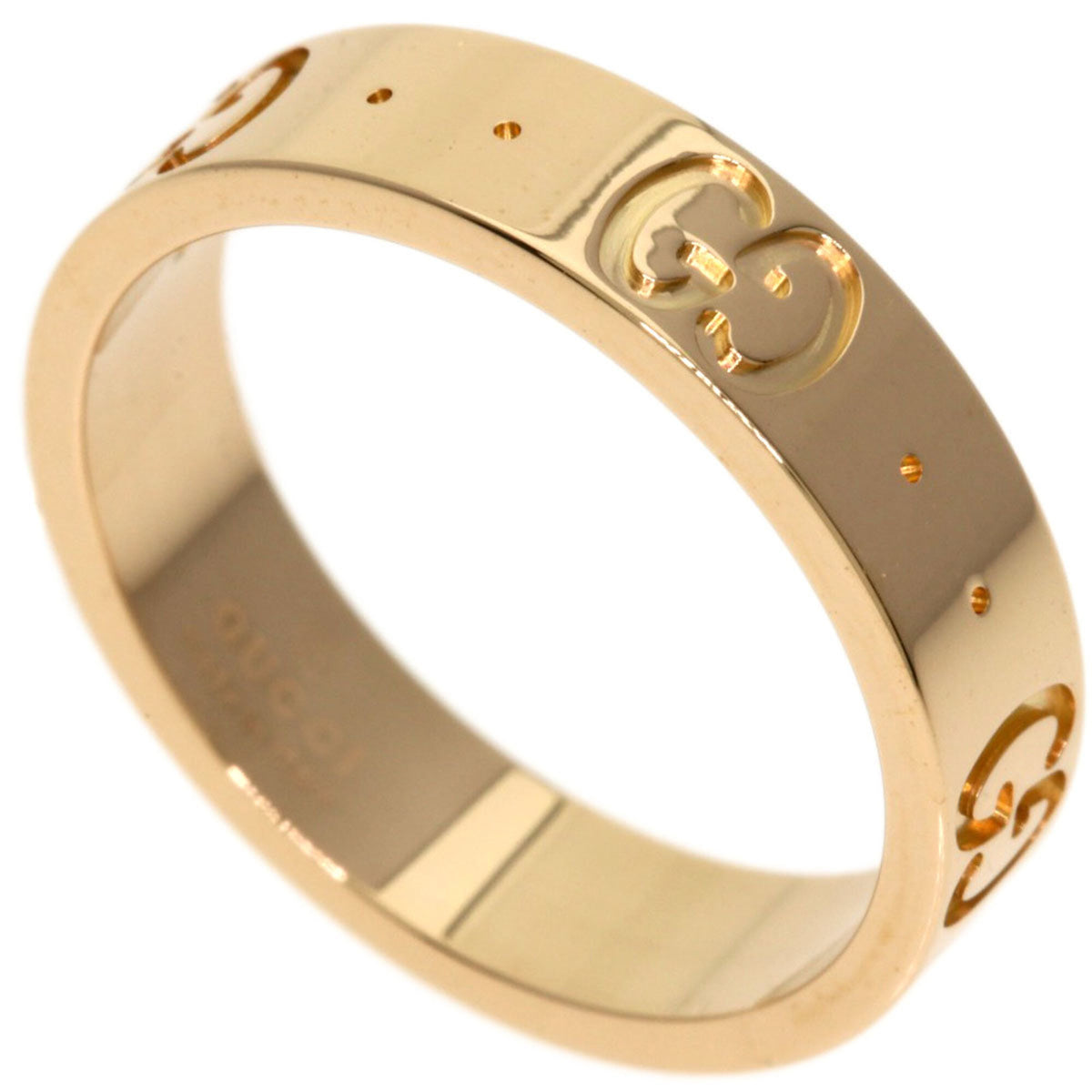 Gucci Pink Gold (18K) Band Ring (Pre-Owned)