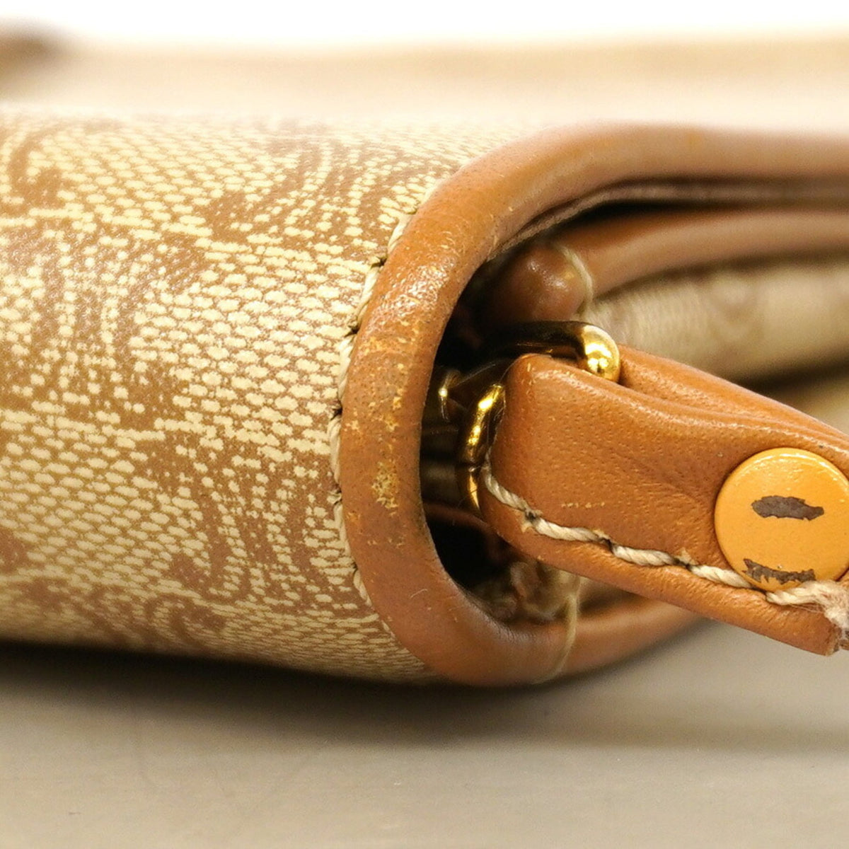 Celine Beige Pvc Shoulder Bag (Pre-Owned)