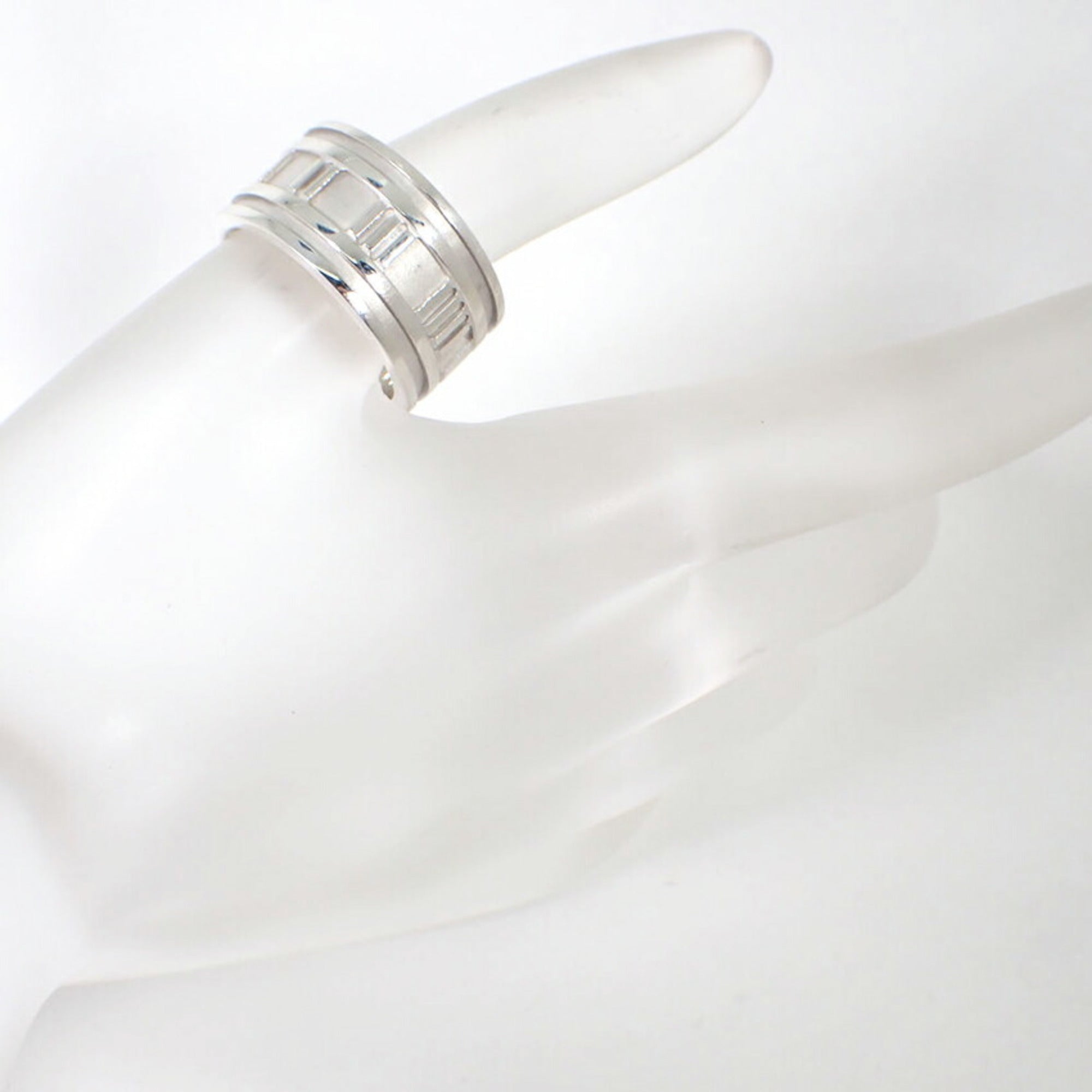 Tiffany Sterling Silver 925 Band Ring (Pre-Owned)