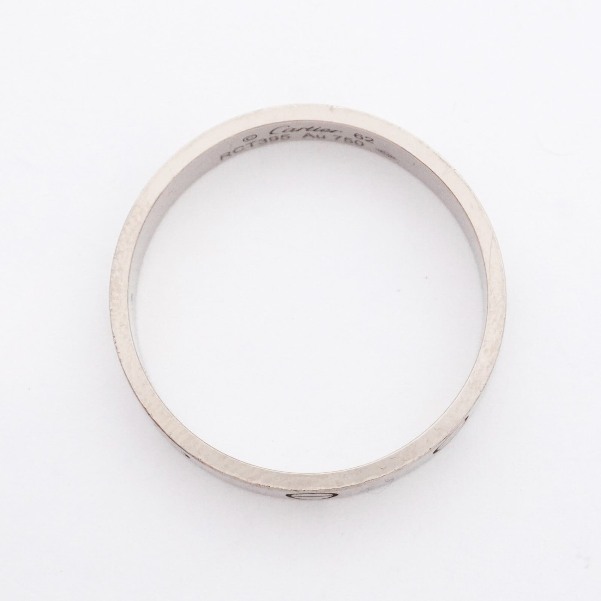 Cartier White Gold (18K) Band Ring (Pre-Owned)