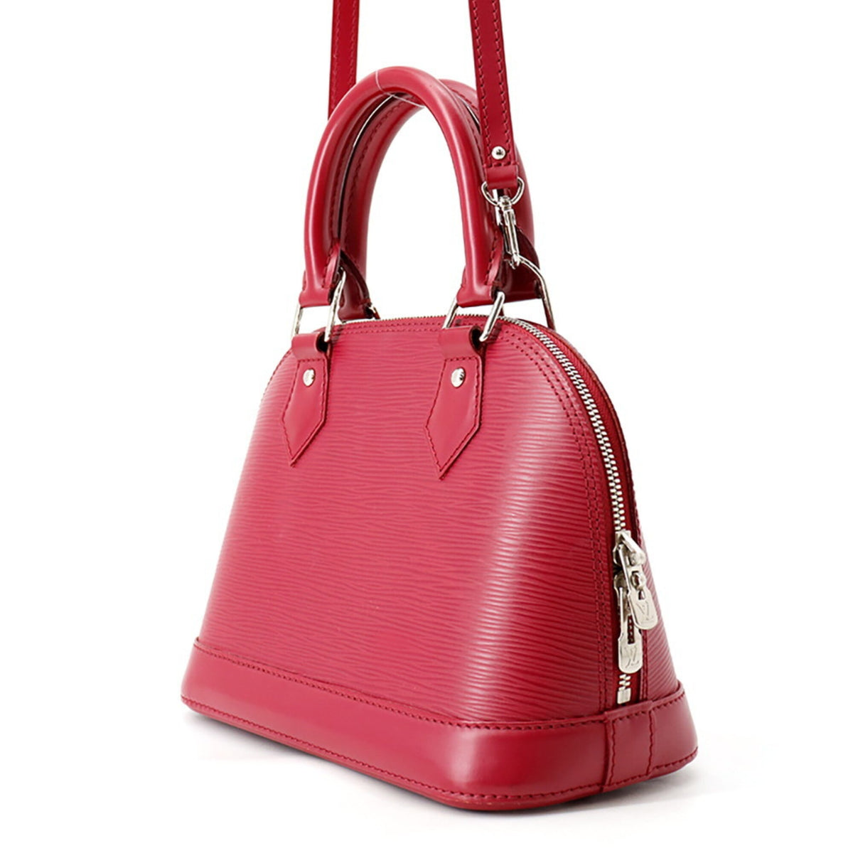 Louis Vuitton Epi Fuchsia Epi Leather Handbag Shoulder Bag (Pre-Owned)