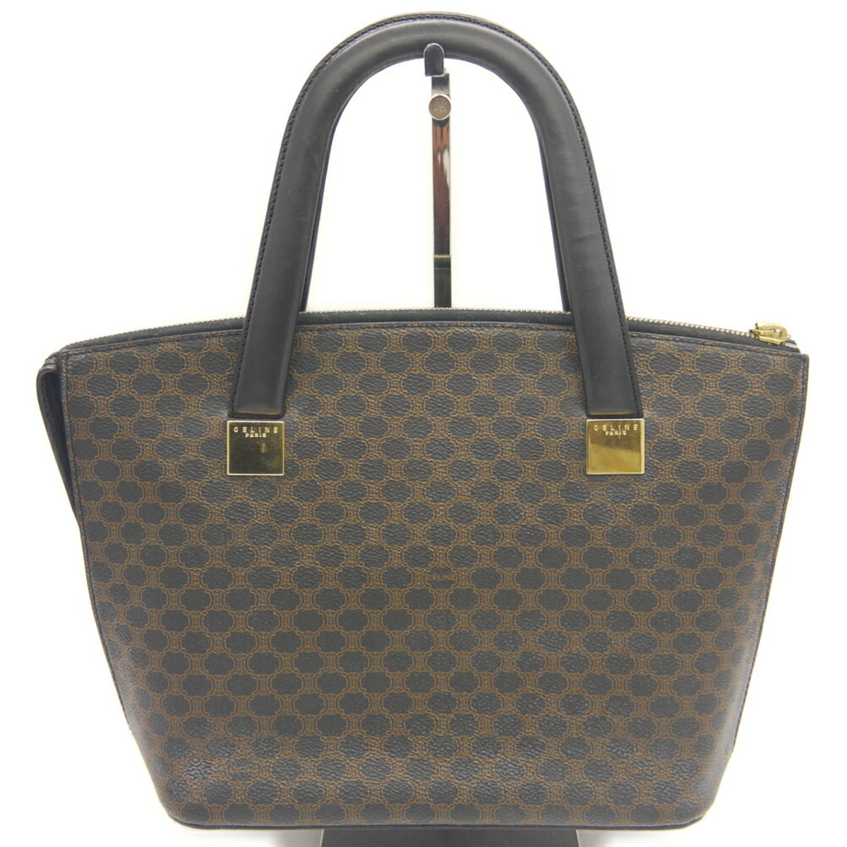 Celine Brown Pvc Leather Tote Bag (Pre-Owned)