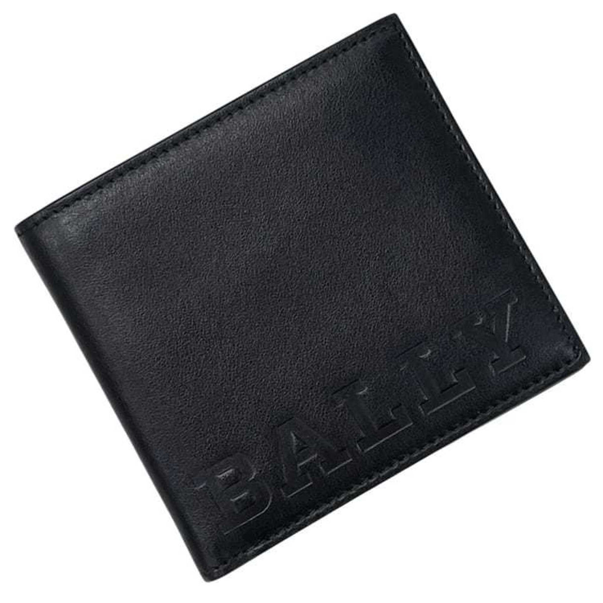Bally Black Leather Wallet (Bi-Fold) (Pre-Owned)