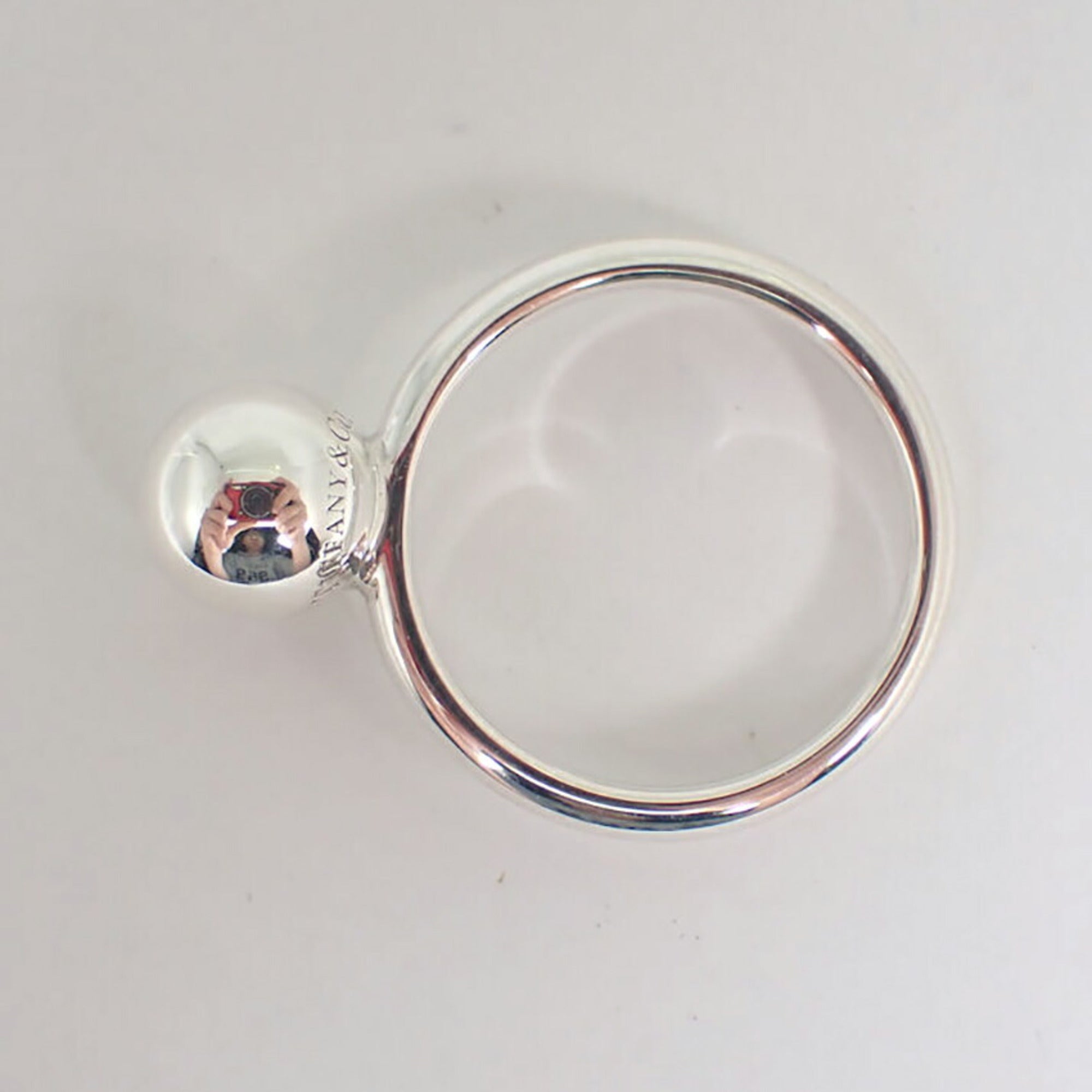 Tiffany Sterling Silver 925 Band Ring (Pre-Owned)
