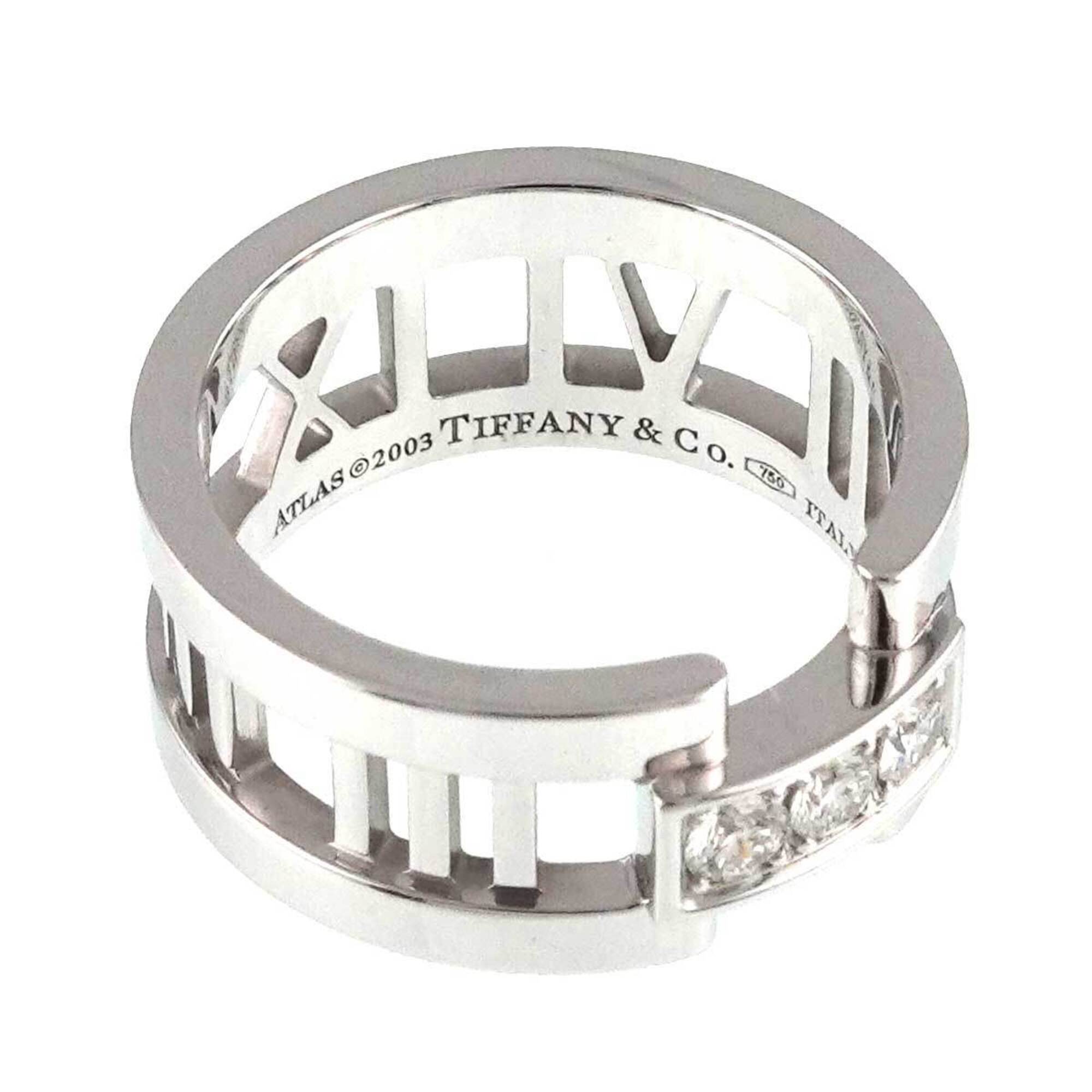Tiffany White Gold (18K) Band Ring (Pre-Owned)