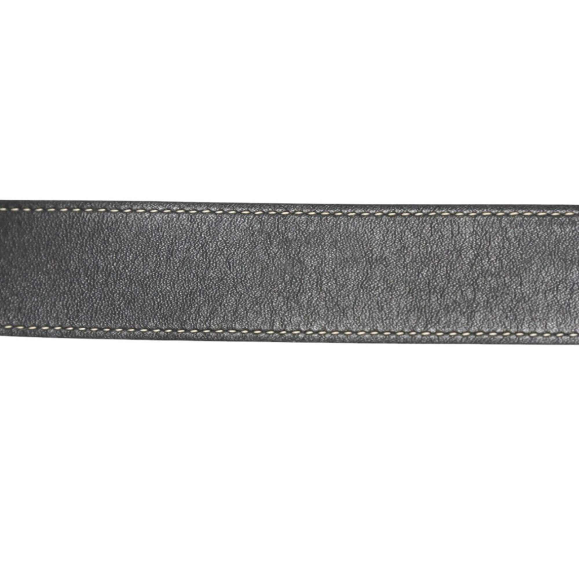 Coach Black Leather Shoulder Bag (Pre-Owned)