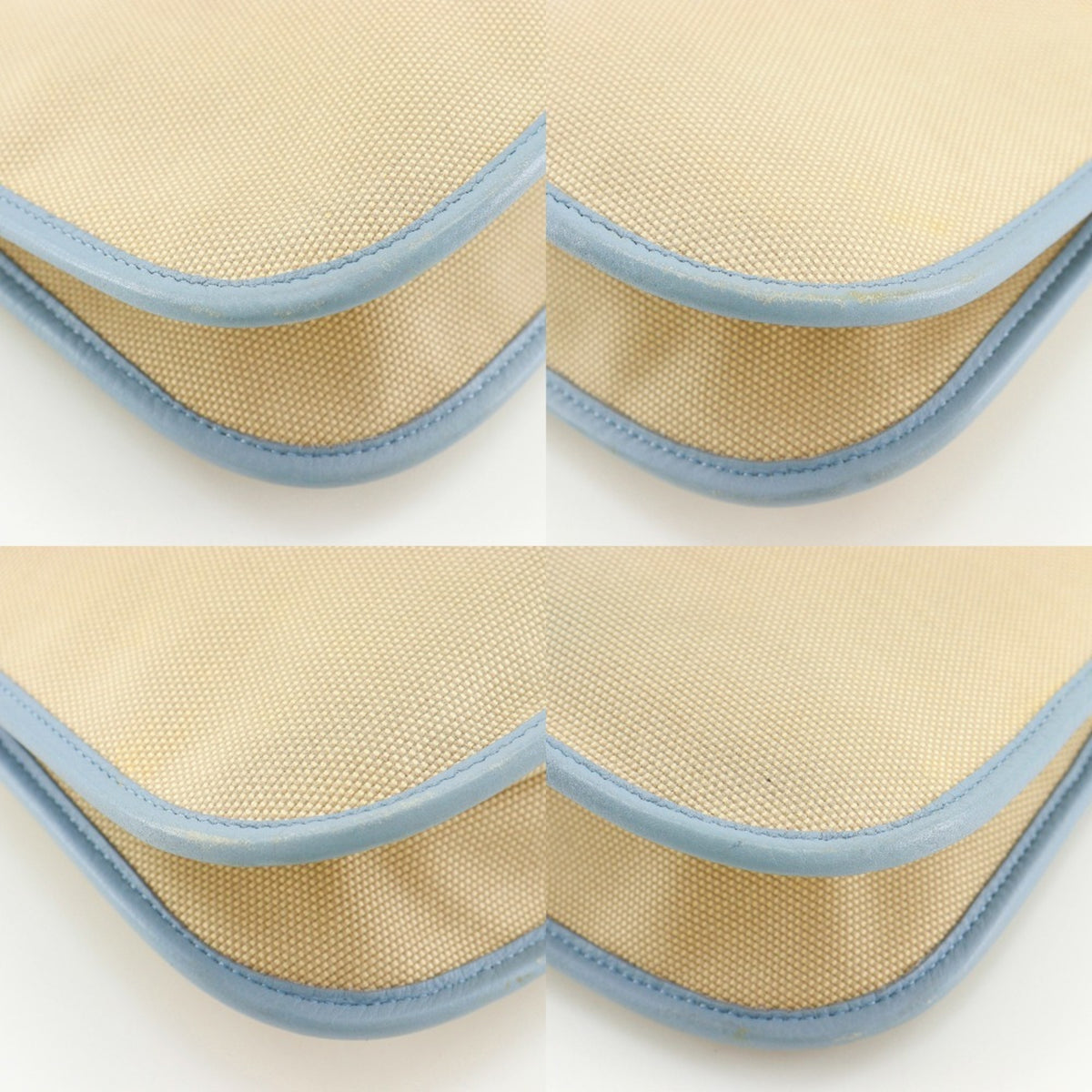 Fendi Beige Canvas Shoulder Bag (Pre-Owned)