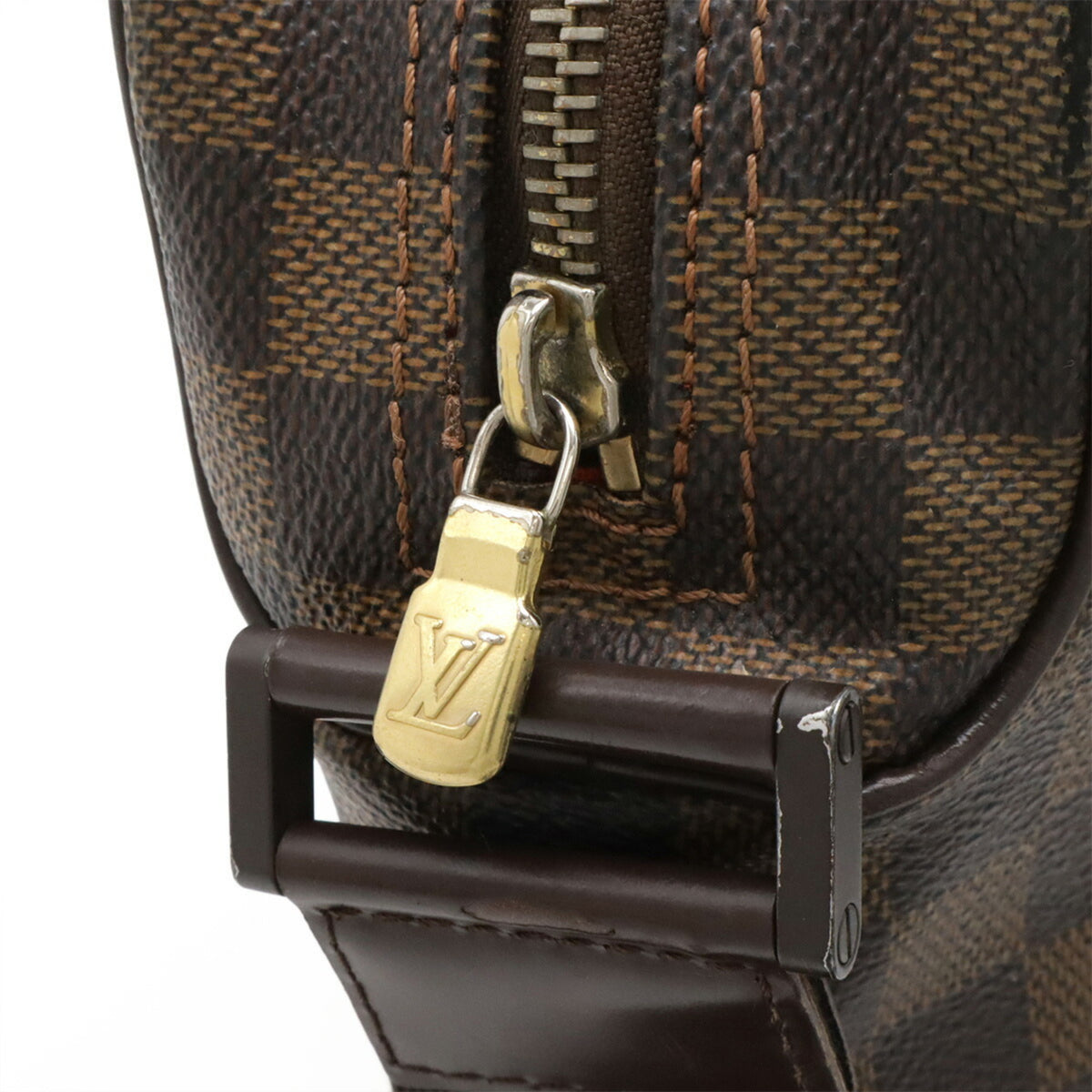 Louis Vuitton Brown Damier Canvas Pvc Damier Canvas Pochette Shoulder Bag (Pre-Owned)