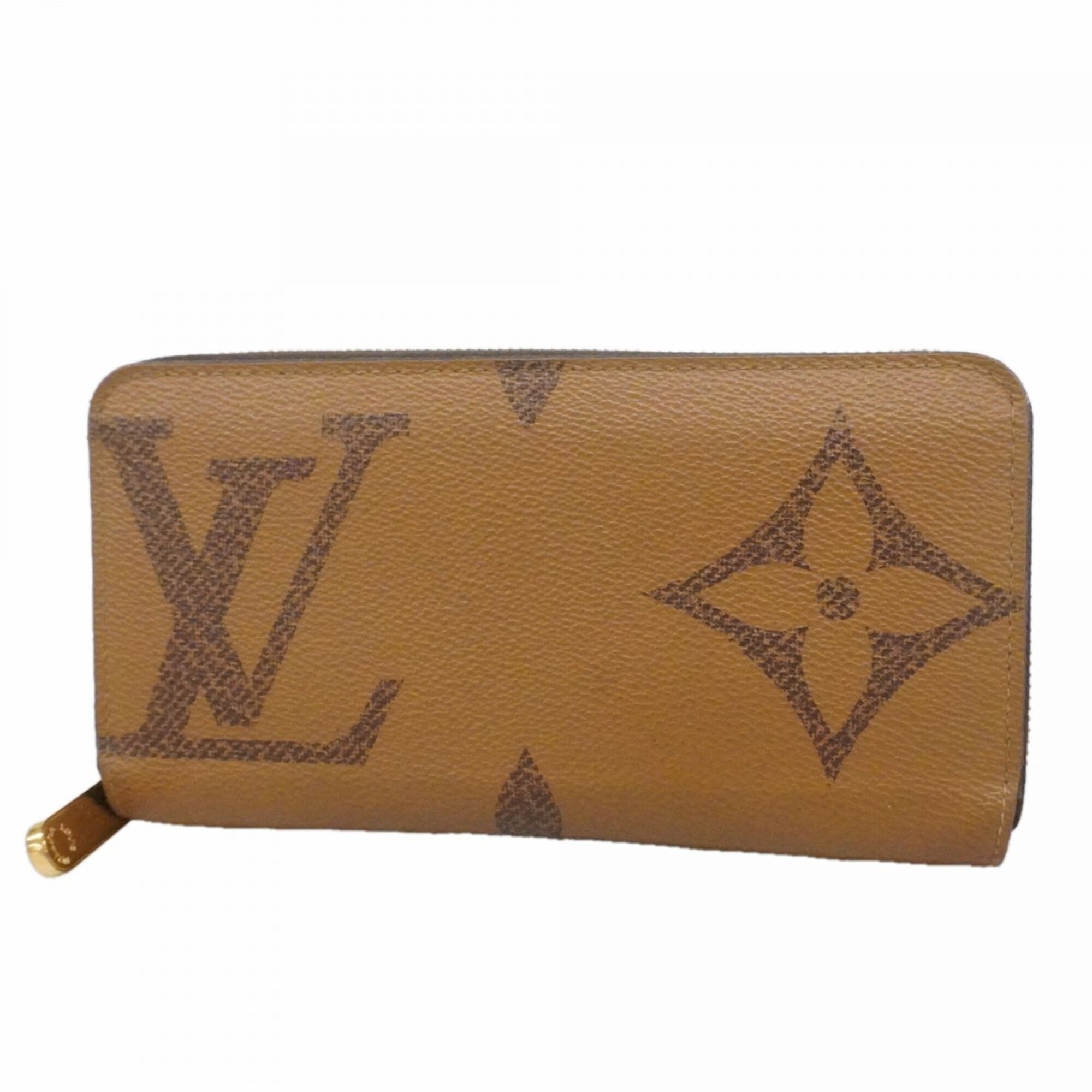 Louis Vuitton Brown Long Wallet (Bi-Fold) (Pre-Owned)