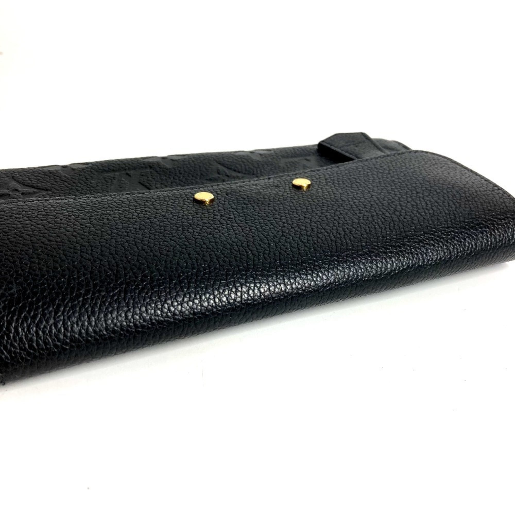Louis Vuitton Monogram Empreinte Black Noir Monogram Empreinte Long Wallet (Bi-Fold) (Pre-Owned)