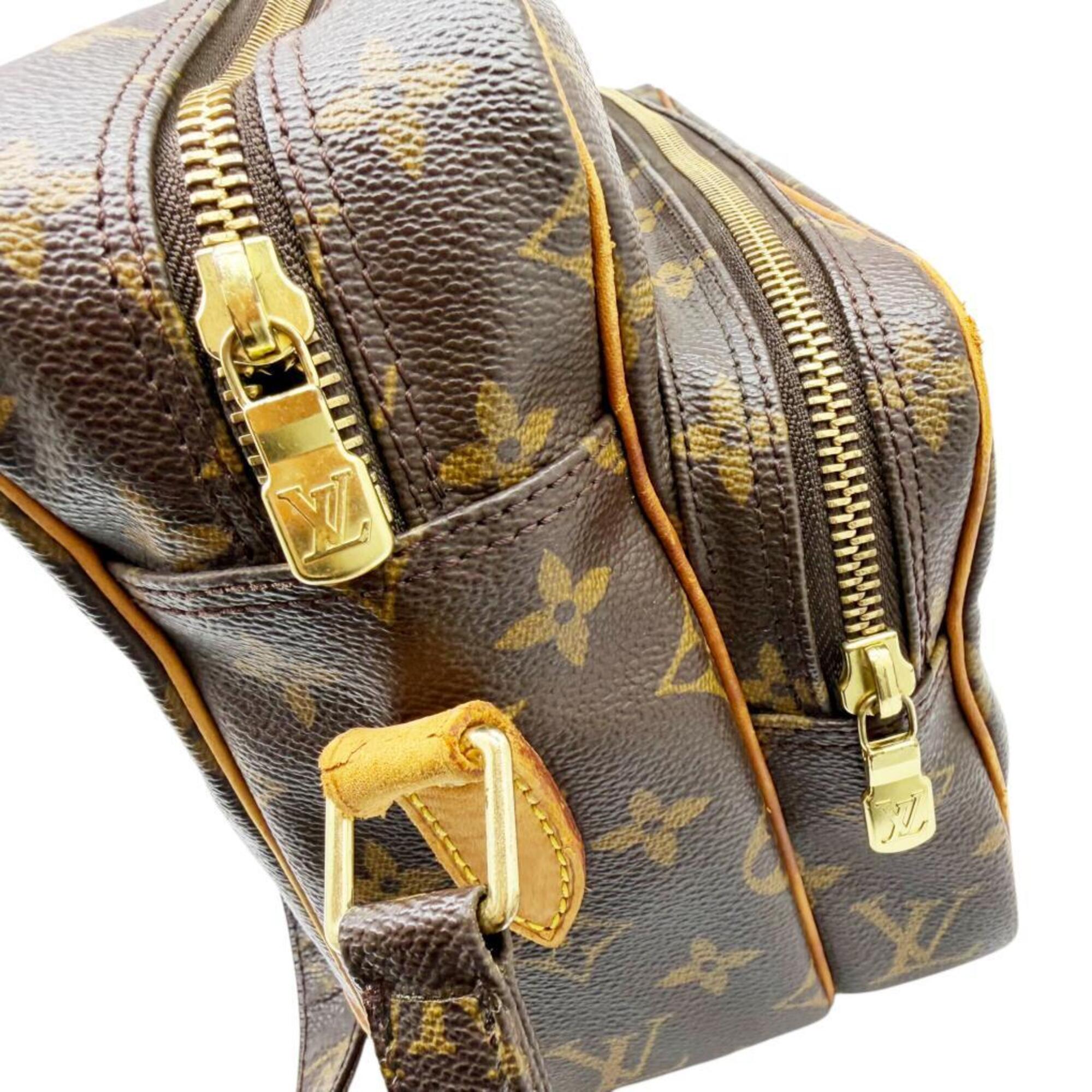 Louis Vuitton Brown Monogram Shoulder Bag (Pre-Owned)