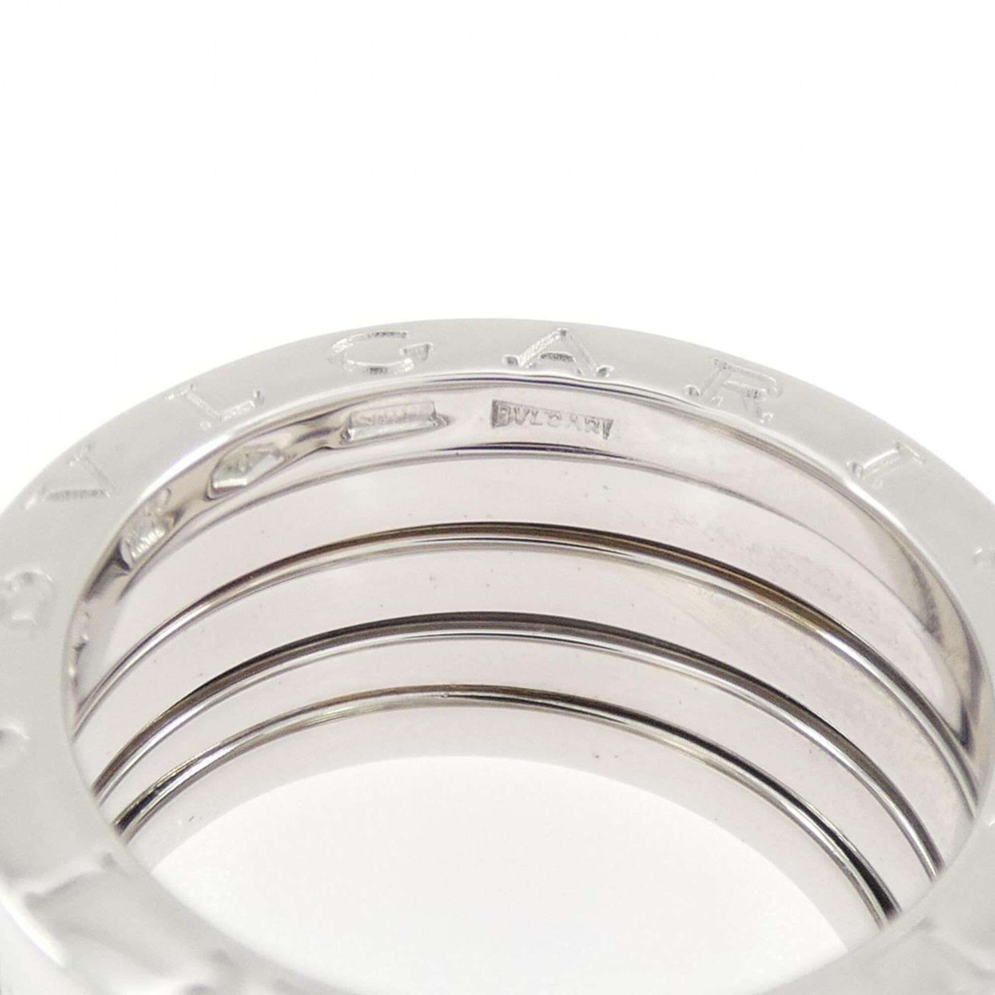 Bvlgari Silver White Gold (18K) Band Ring (Pre-Owned)