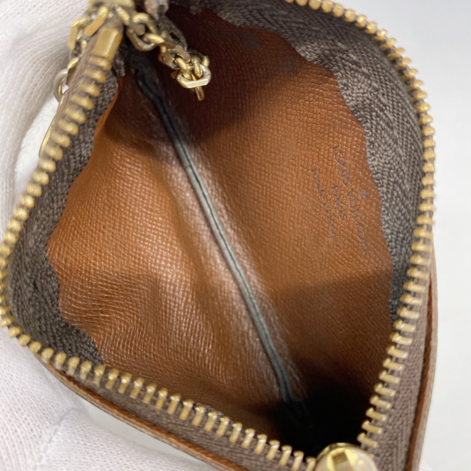 Louis Vuitton Brown Coin Purse/Coin Case (Pre-Owned)