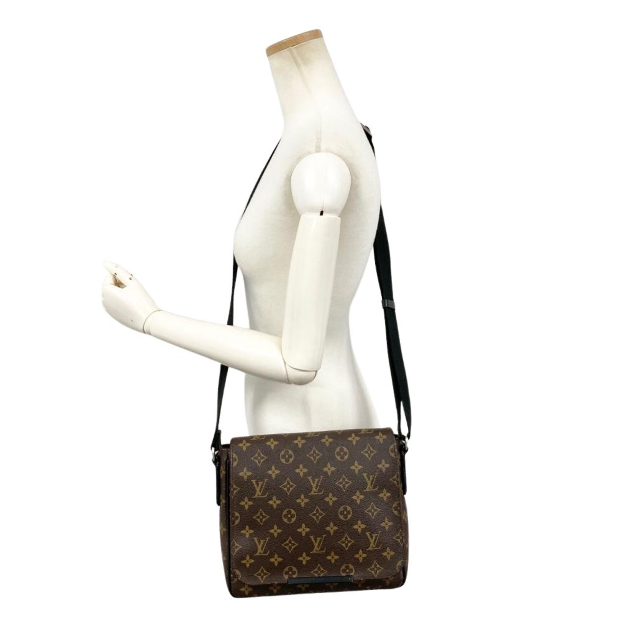 Louis Vuitton Brown Monogram Macassar Monogram Shoulder Bag (Pre-Owned)